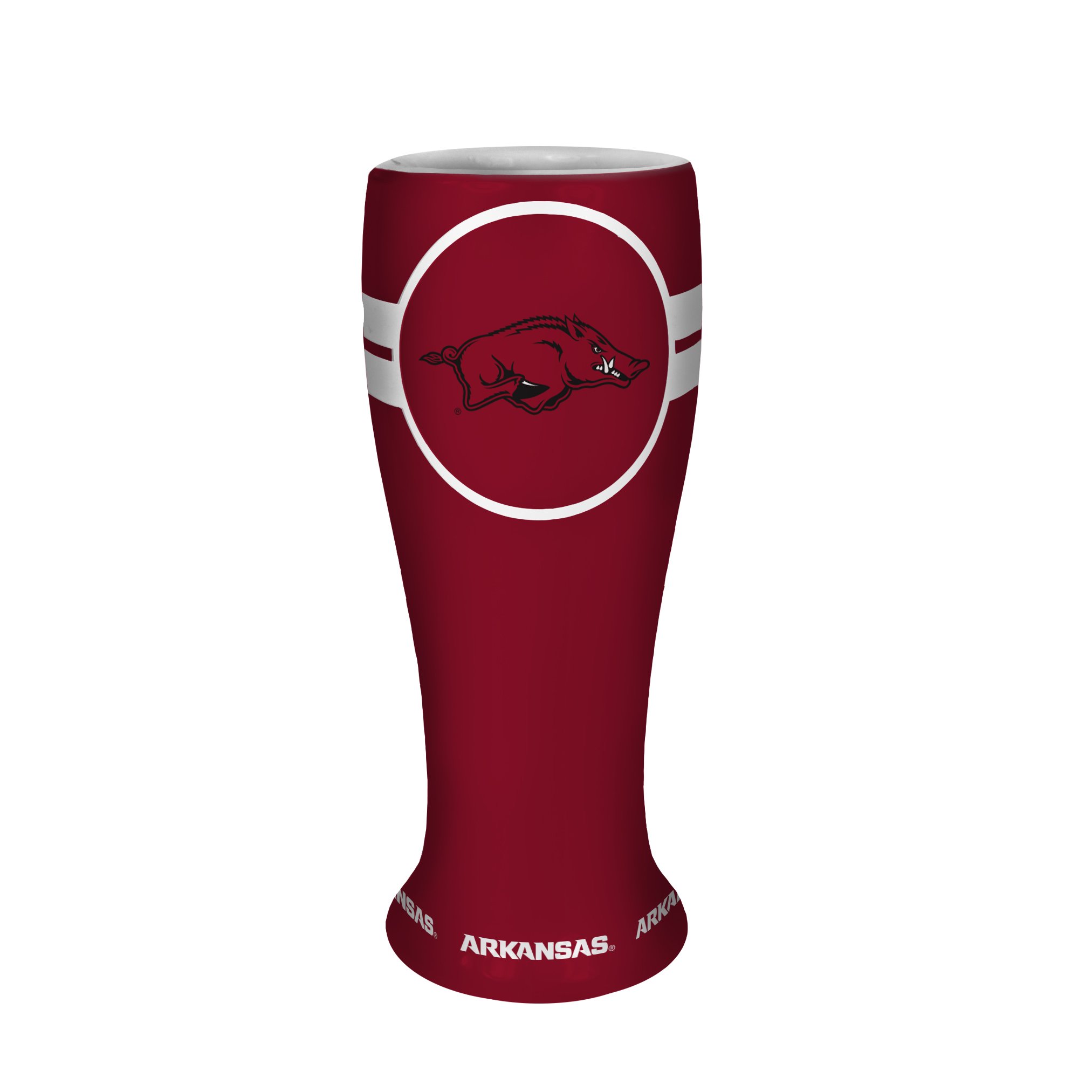 Boelter Brands NCAA Collectible Ceramic Beer Mug - Officially Licensed College Team Pilsner Glass for Sports Fans, Game Day Parties & Home Bar Decor