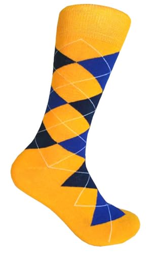 Gold Yellow/Blue/Navy 1 Pair