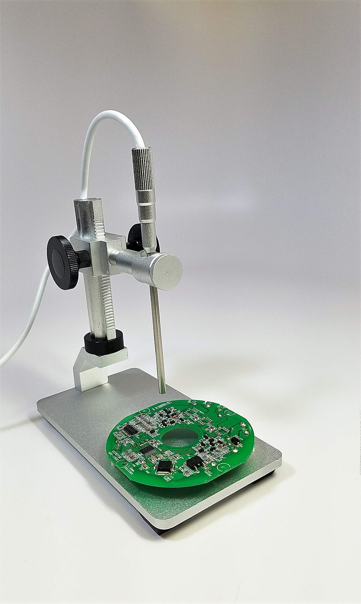 Vividia PM-40 4.0mm USB Digital Microscope - Handheld Endoscope Camera with Metal Stand for Windows, Mac, Android Devices | Perfect for PCB Repair, Jewelry Inspection & Science Education