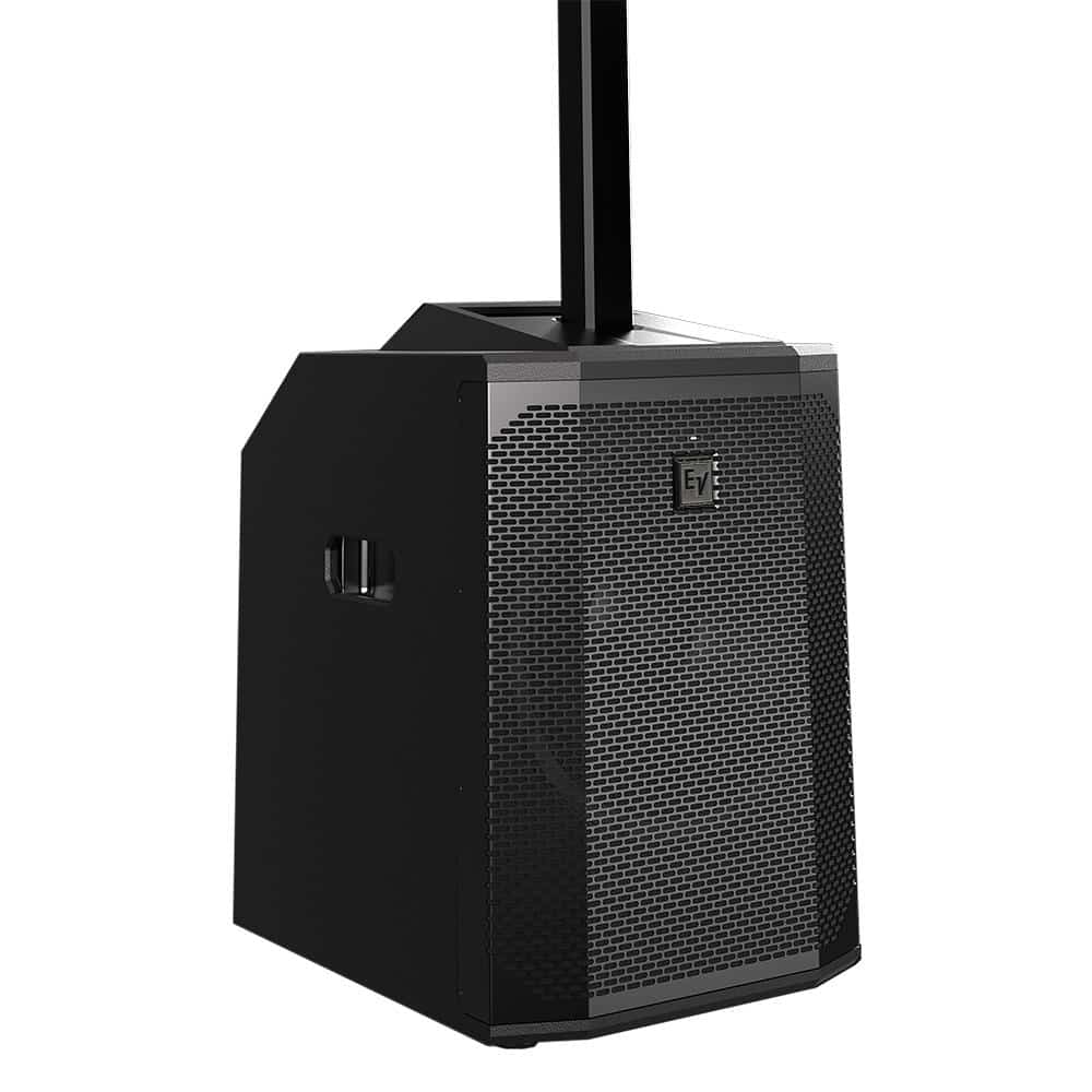 Electro Voice Evolve 50 Portable Column PA Speaker System with Bluetooth 5.0 - High Power Live Sound for DJs, Bands & Events (Black) | Perfect for Weddings, Outdoor Parties & Professional Performances