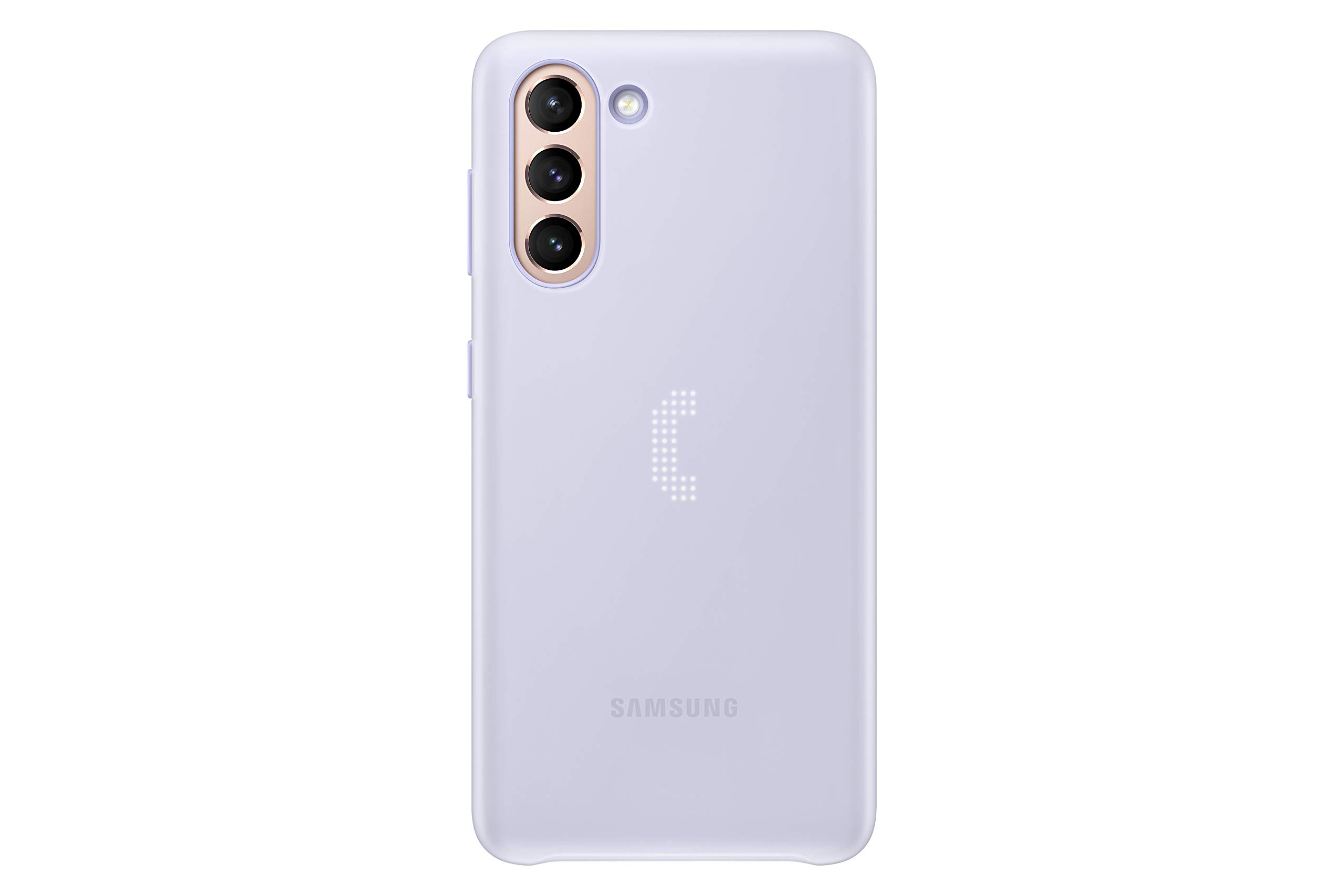 Samsung Galaxy S21 Phone Case with LED Display - Shockproof Protective Cover in Violet (US Version) | Perfect for Daily Use, Travel & Outdoor Activities