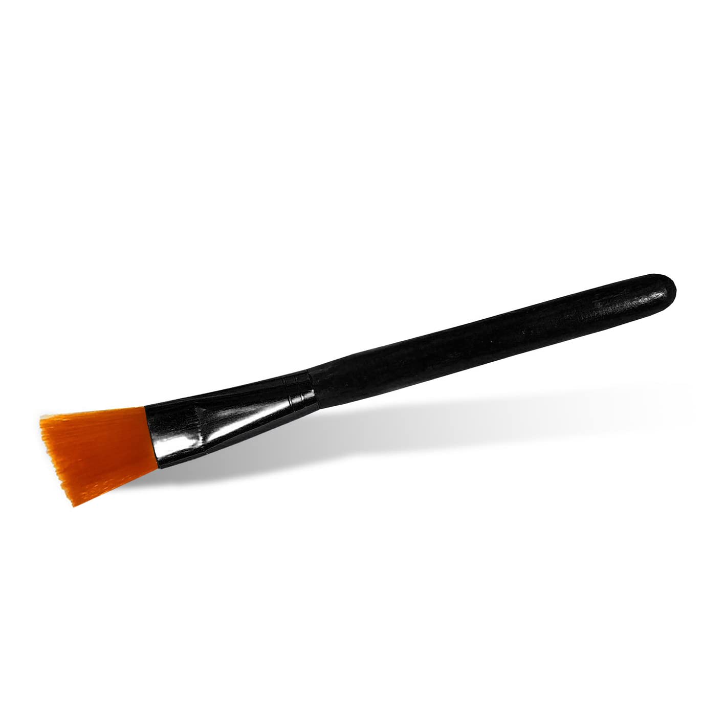 Adhvik Professional Makeup Brush - Soft Black Plastic Handle for Flawless Foundation, Concealer & Facial Mask Application | Perfect for Daily Makeup, Salon & Spa Use