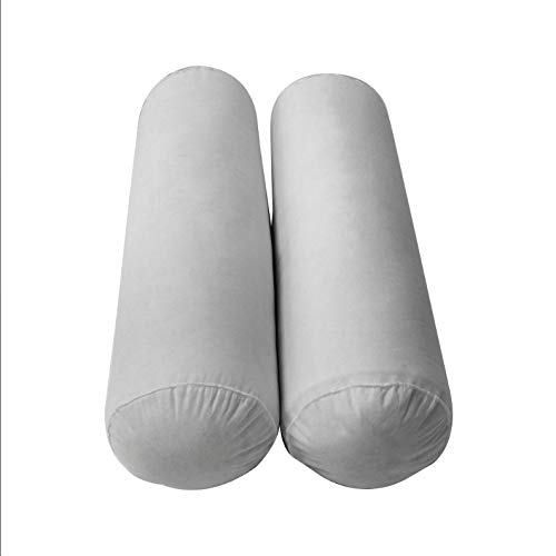 Prolinemax Style 1 Crib Size Pillow & Bolster Cushion - Polyester Fiberfill Inserts for Outdoor, Indoor, Daybed, Porch Swing Bed (Insert Only) - Perfect for Nursery, Patio, Sunroom & Relaxation Spaces