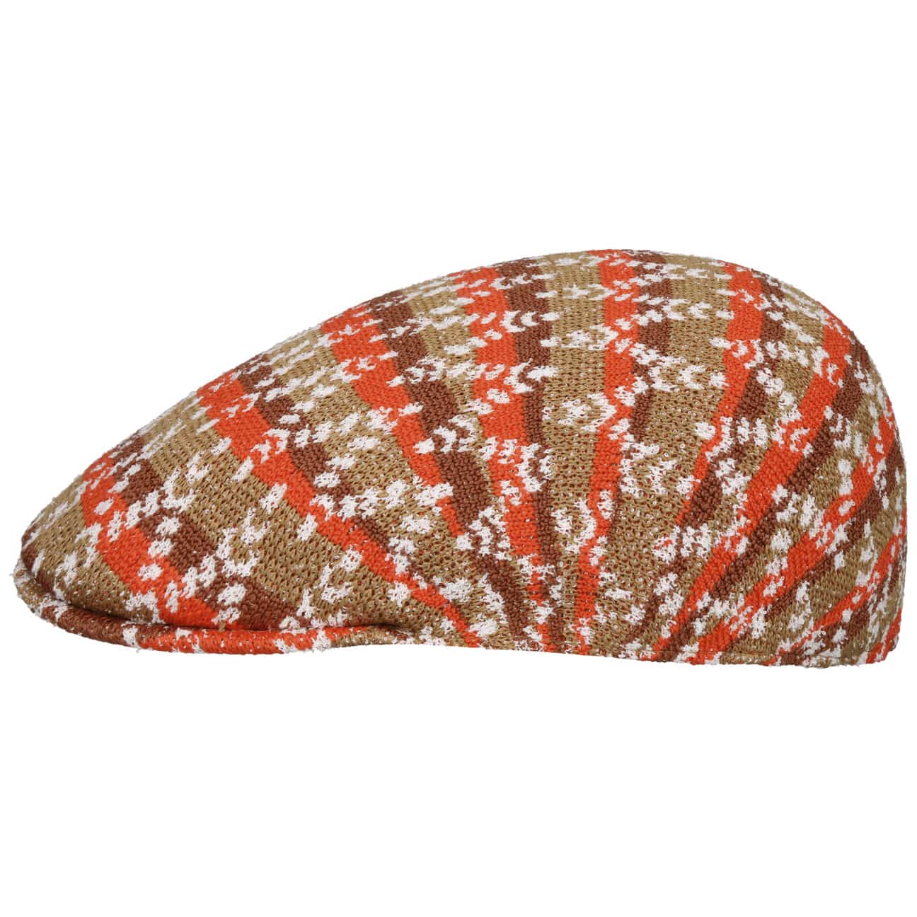 Stylish Kangol Groovy Warp 507 Flat Cap for Men & Women - Vintage Unisex Hat for Casual Wear, Outdoor Activities & Fashion Accessories