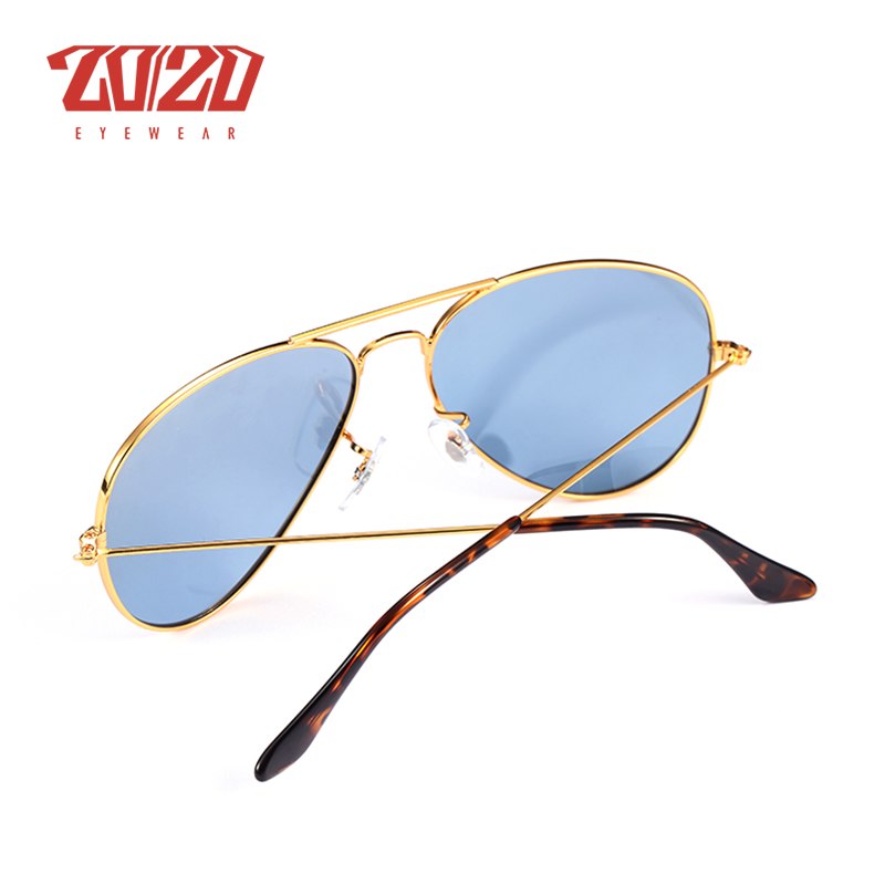 20/20 Unisex Full Rim Square Alloy Polarized Sunglasses 17019 - UV Protection for Driving, Outdoor Sports & Fashion Accessories