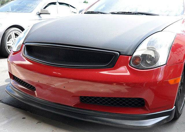 Nismo Style PU Front Bumper Lip Spoiler for 2003-2006 Infiniti G35 Coupe (2Dr) - Enhance Aerodynamics & Sporty Look for Street Racing & Car Shows