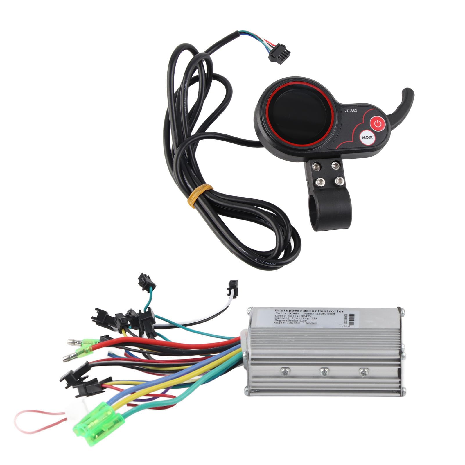 48V 1000W Brushless Motor Controller with LED Display - Electric Scooter Speed Controller for Commuting & Outdoor Riding
