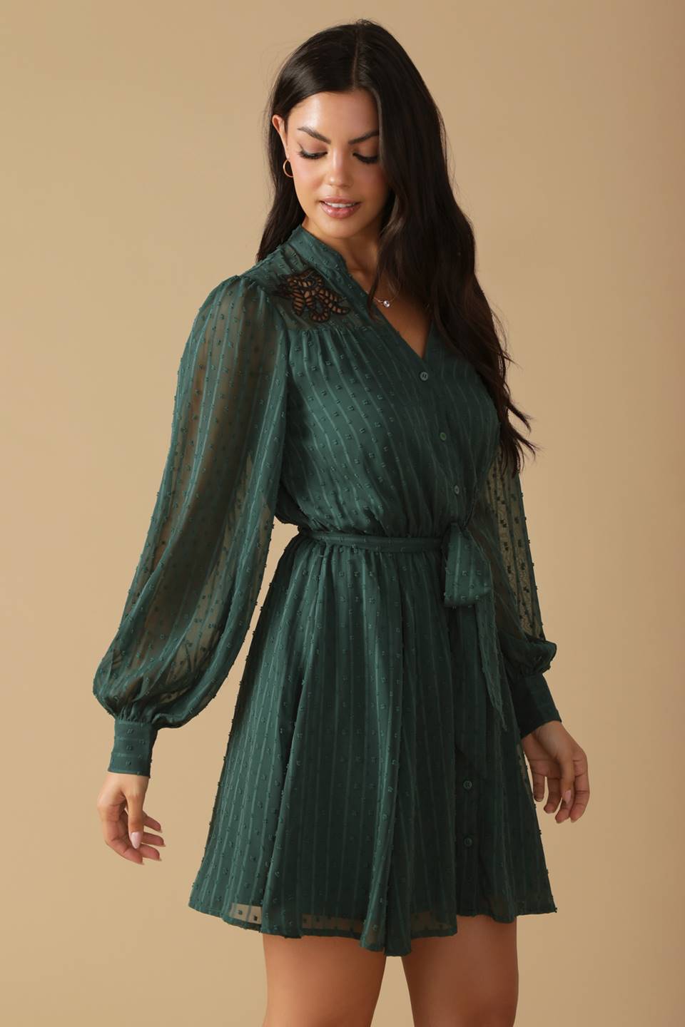 Stylish Woven Mini Dress for Women - Trendy & Versatile Outfit for Parties, Dates & Summer Vacations