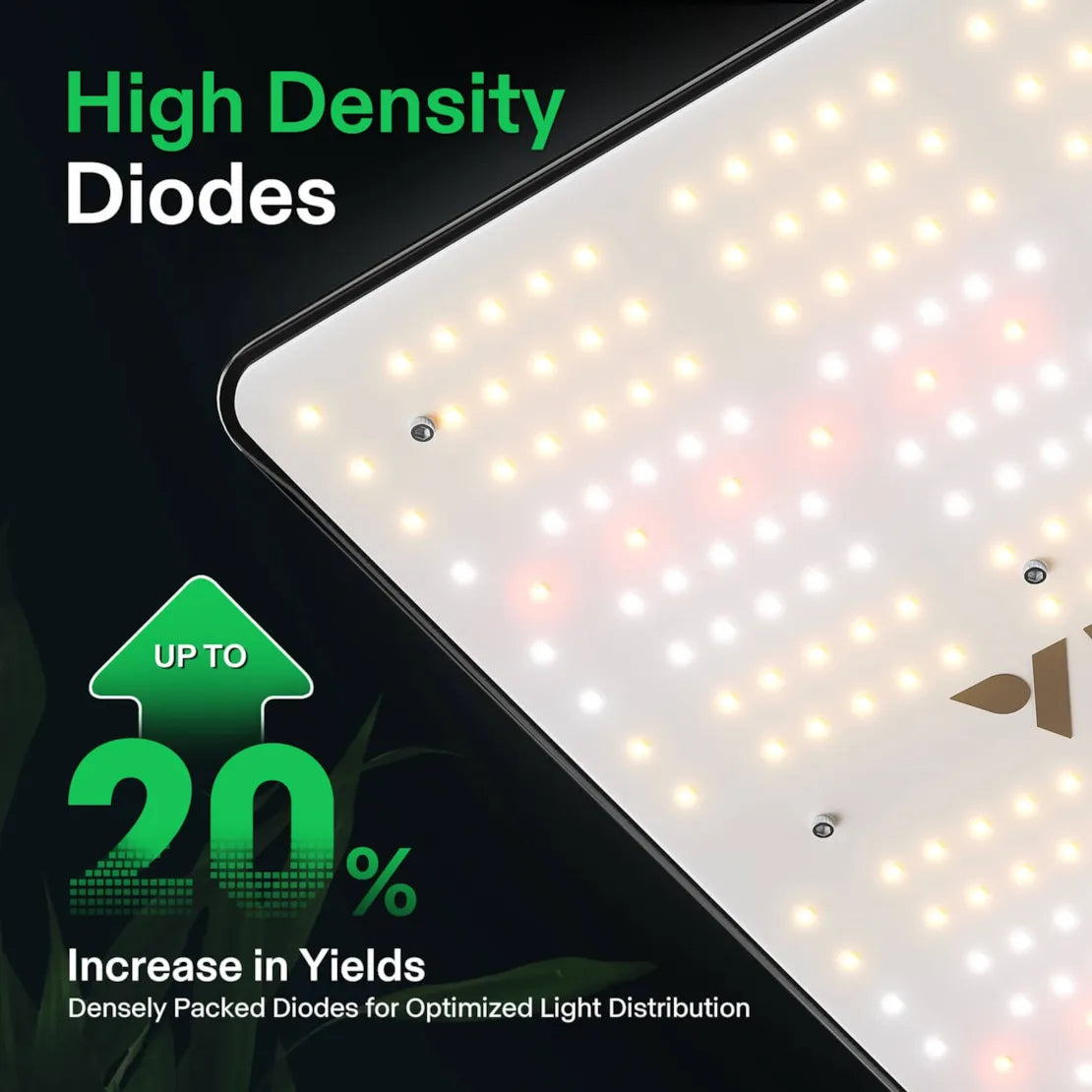 Vivosun VS1500 Full Spectrum LED Grow Light for Indoor Plants - High Efficiency Plant Growing Lamp with Veg & Bloom Modes, Perfect for Hydroponics, Greenhouse, and Home Gardening