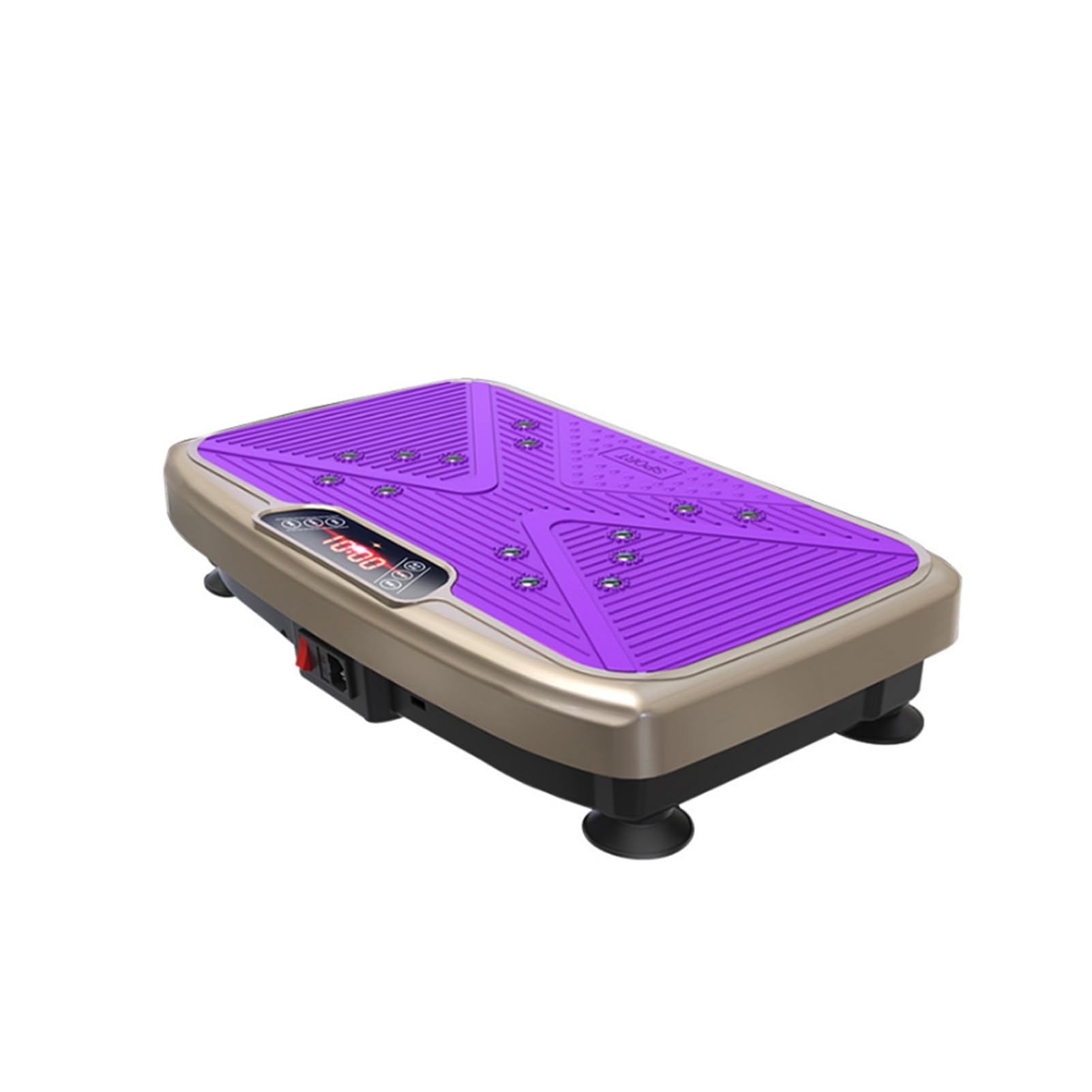 4D Vibration Plate Exercise Machine with Powerful Motors & Resistance Bands - Full Body Workout Platform for Weight Loss, Home Gym Training | Ideal for Toning, Circulation & Recovery After Workouts