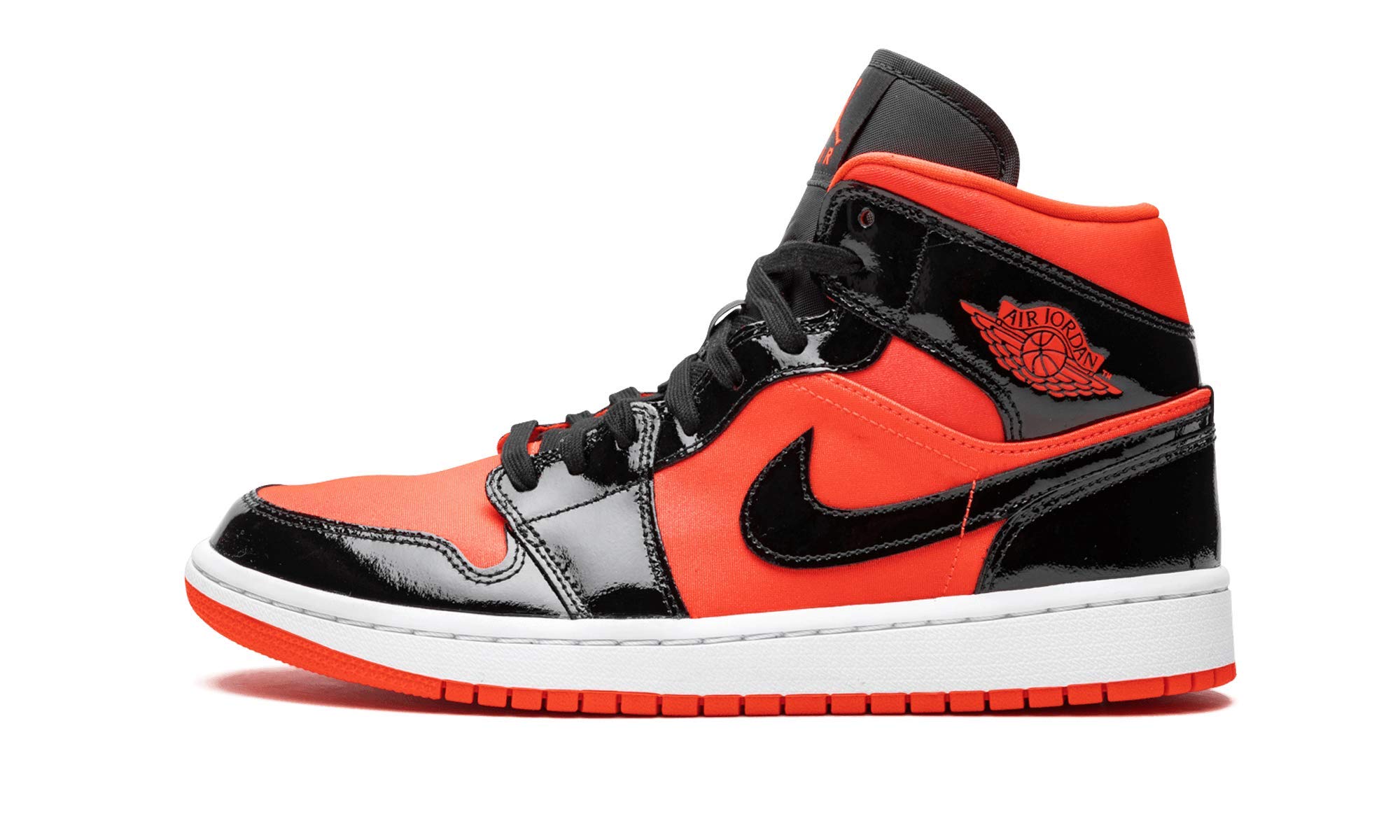 Women's Air Jordan 1 Mid Hot Punch Basketball Shoes - Stylish Sneakers for Women, Casual Wear & Sports Performance | Perfect for Street Fashion, Gym Workouts & Everyday Comfort