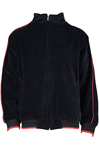 Black W/ Red Piping