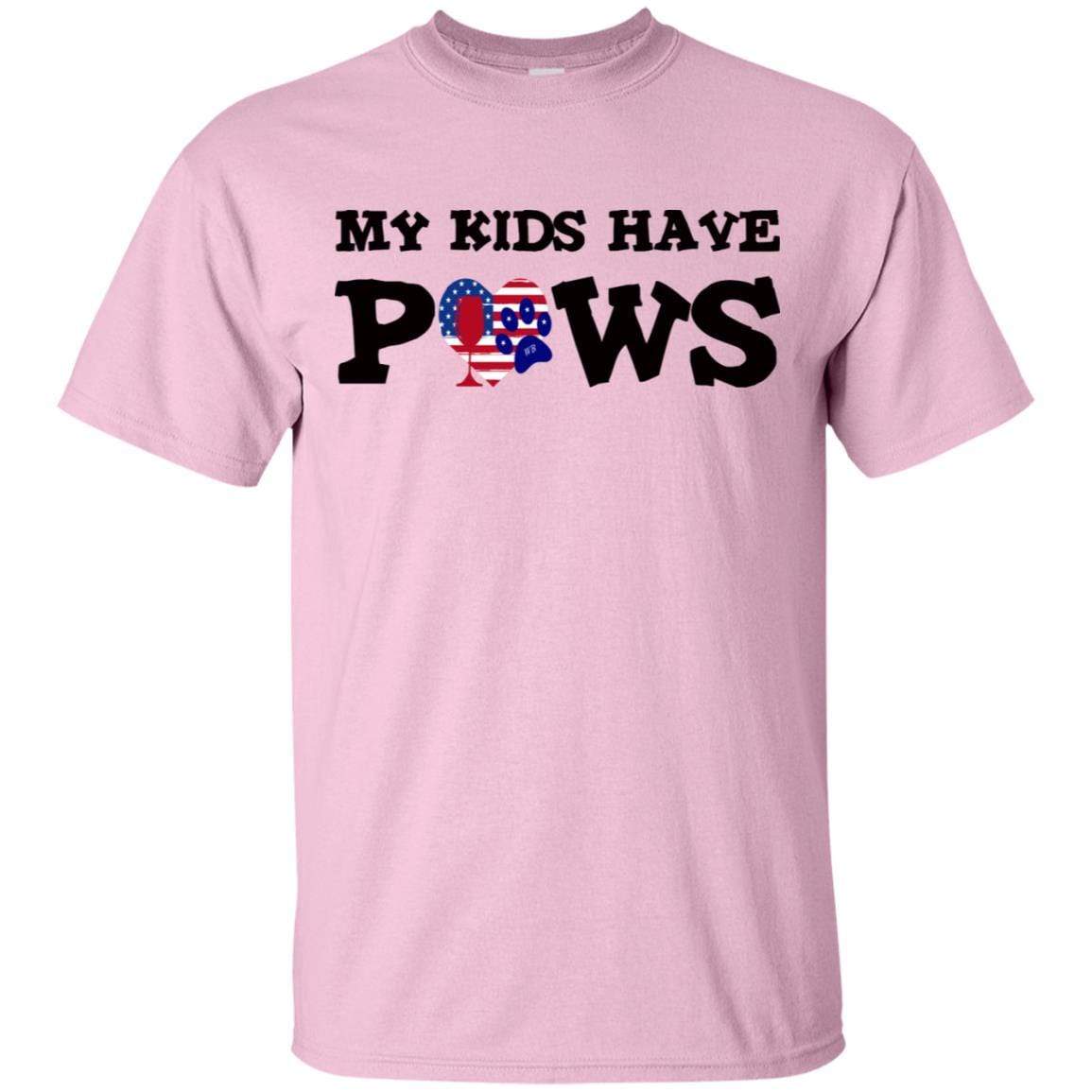 My Kids Have Paws Funny Dog Lover T-Shirt - Ultra Soft Cotton Pet Owner Tee for Women & Men - Perfect for Dog Walks, Vet Visits & Pet Lovers Gifts