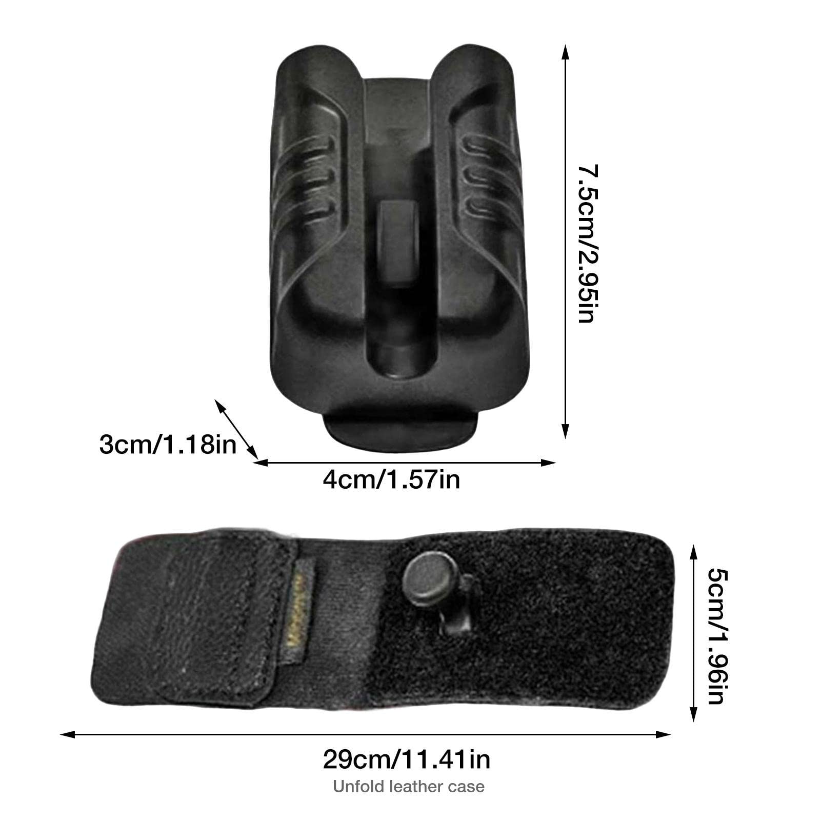 Anloximt 2-Piece Drill Holster & Hammer Holder Set - Heavy Duty Belt Tool Holster for Drill Driver, Multitool & Pneumatic Tools - Perfect for Construction, DIY Projects & Professional Worksites