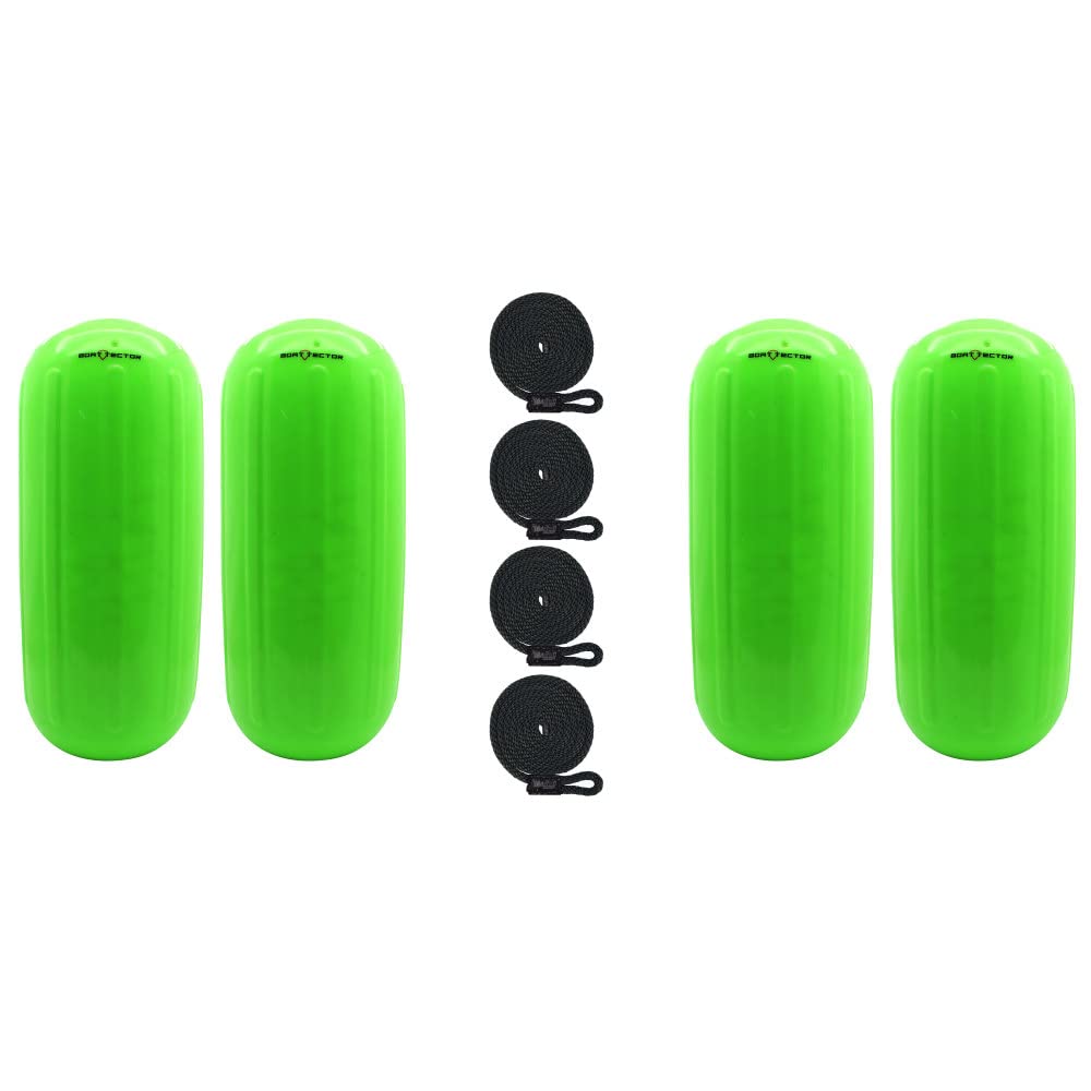 Extreme Max 3006.7721.4 BoatTector HTM Inflatable Fender Value 4-Pack - 6.5