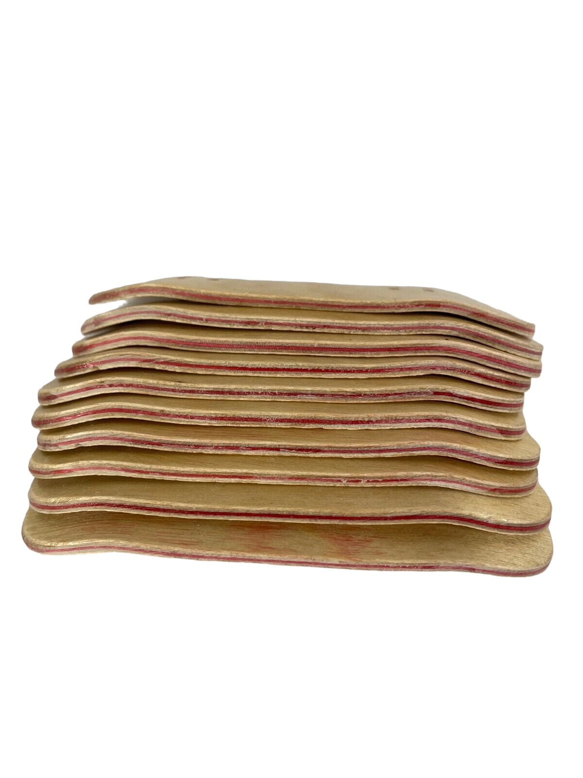 Premium Wooden Fingerboard Tech Deck Skateboard - Natural Wood Grain, No Stains - Set of 10 - Perfect for Skateboarding Tricks, Collecting & DIY Projects