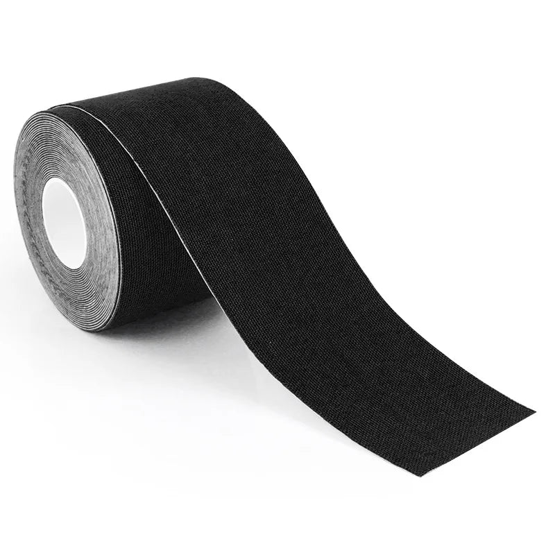 5 Sizes Kinesiology Tape - Waterproof Elastic Sports Tape for Muscle Pain Relief, Athletic Support & Recovery - Ideal for Gym, Tennis, Running & Physical Therapy
