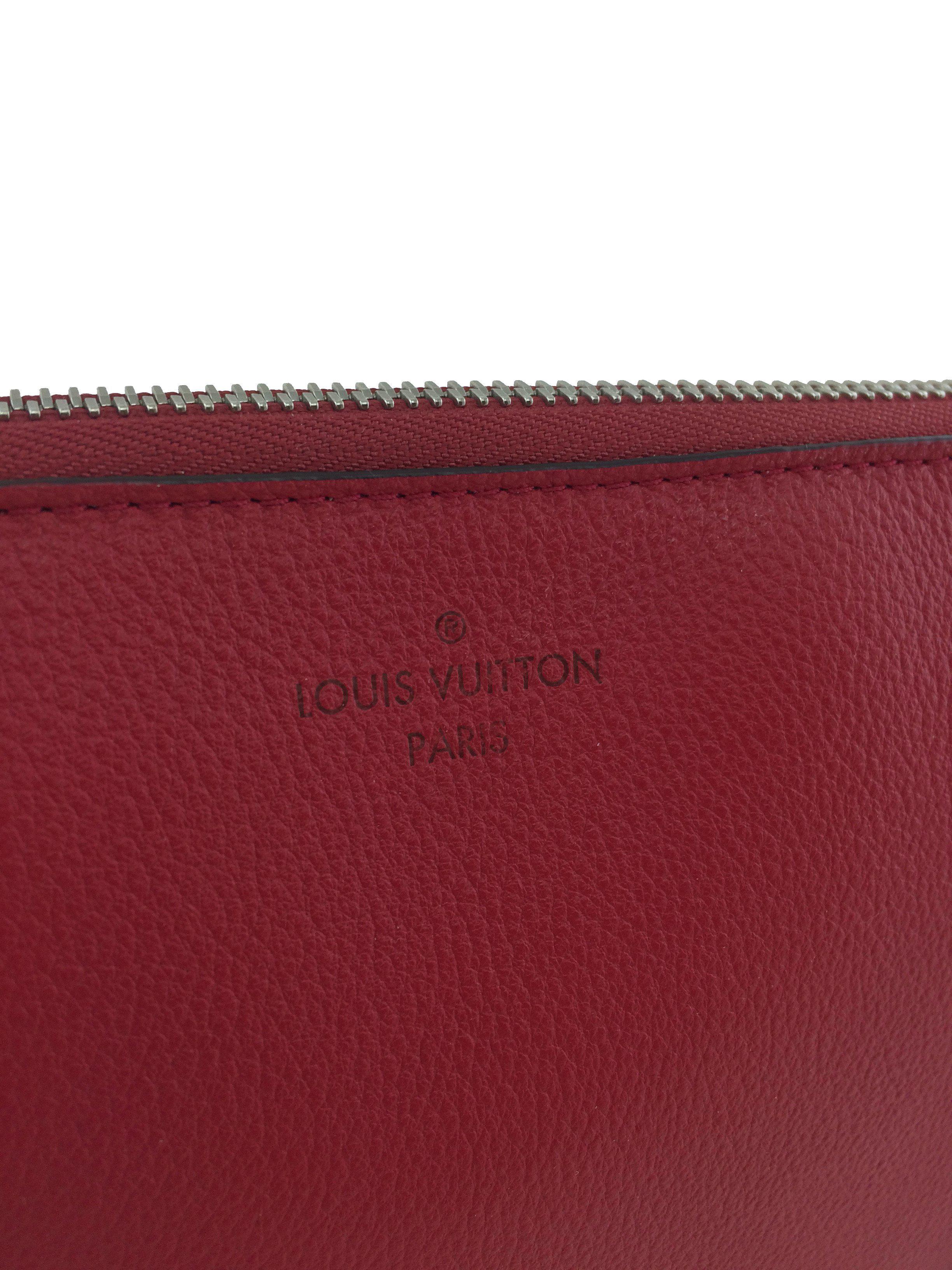 Louis Vuitton Monogram Veau Cachemire Women's Pochette Crossbody Bag - Luxury Designer Handbag for Women, Perfect for Date Night & Evening Events