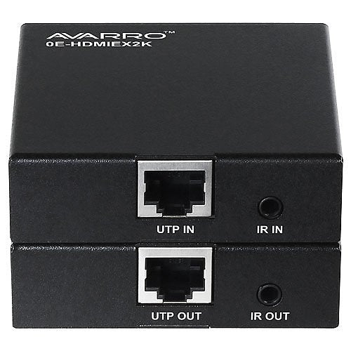 AVARRO 0E HDMIEX2K 1080P HDMI Over Single UTP Extender - 4K/1080P HD Video & Audio Signal Transmitter for Home Theater, Gaming & Conference Room Setup (Up to 230ft)