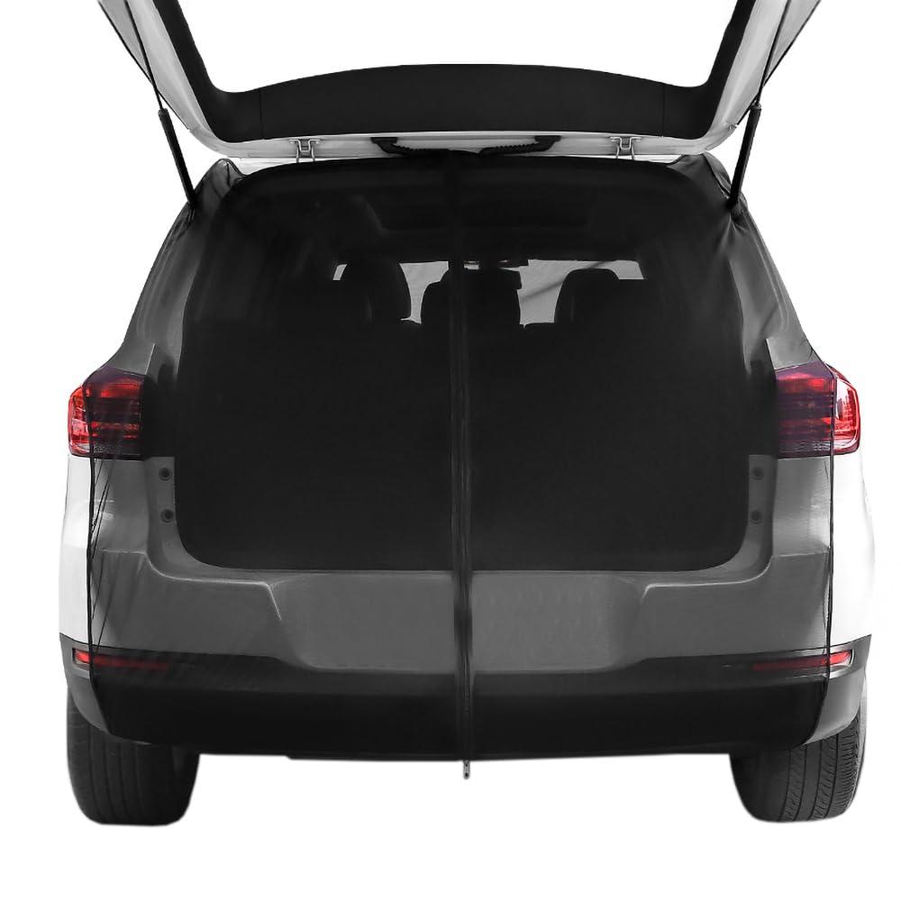 SUV MPV Car Tailgate Mosquito Net - Magnetic Mesh Screen for Car Camping, Tailgate Tent Accessories, Perfect for Outdoor Adventures and Road Trips