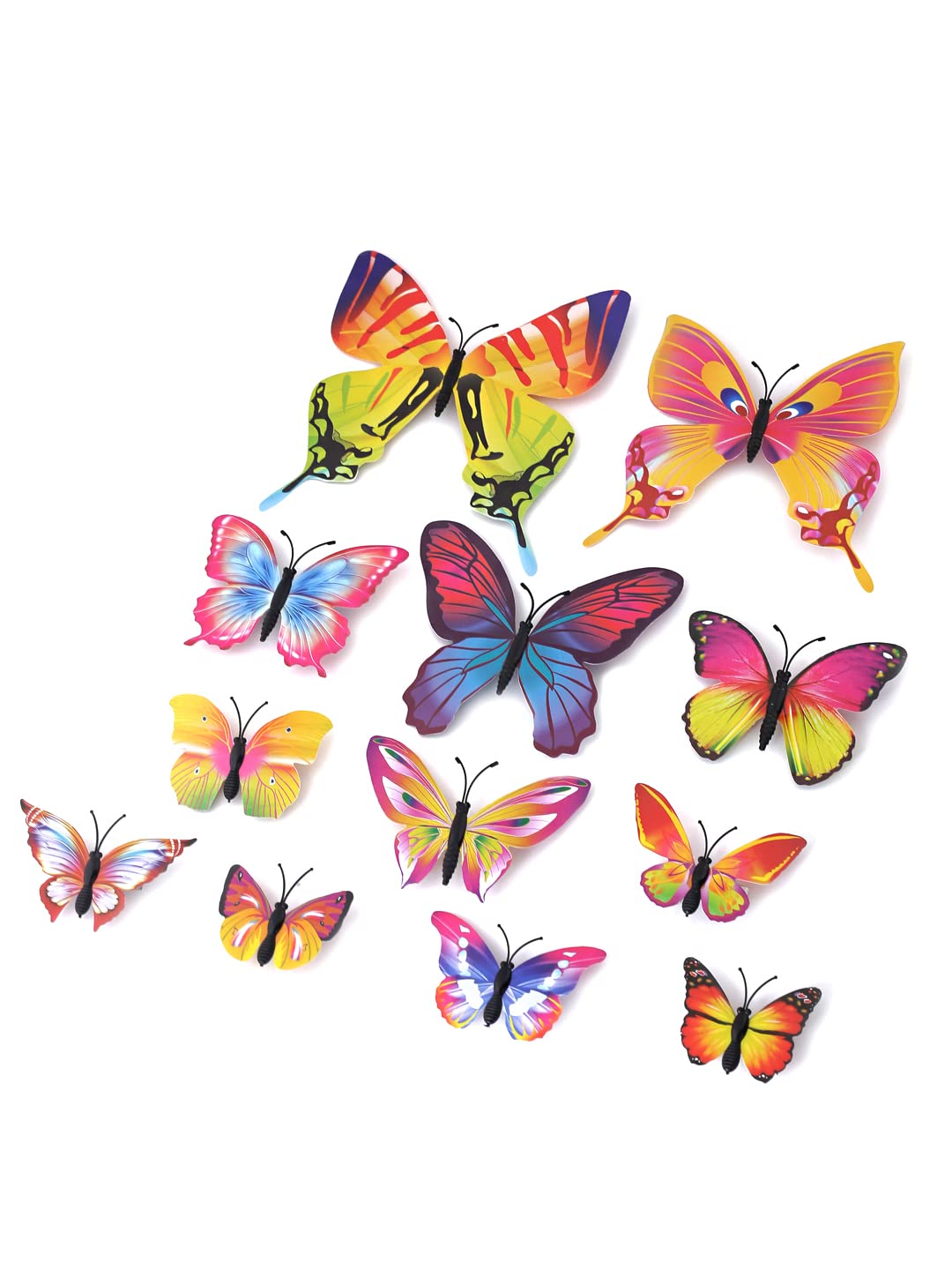 Colorful Butterfly Hair Clips for Girls - Baby Hair Accessories for Parties & School