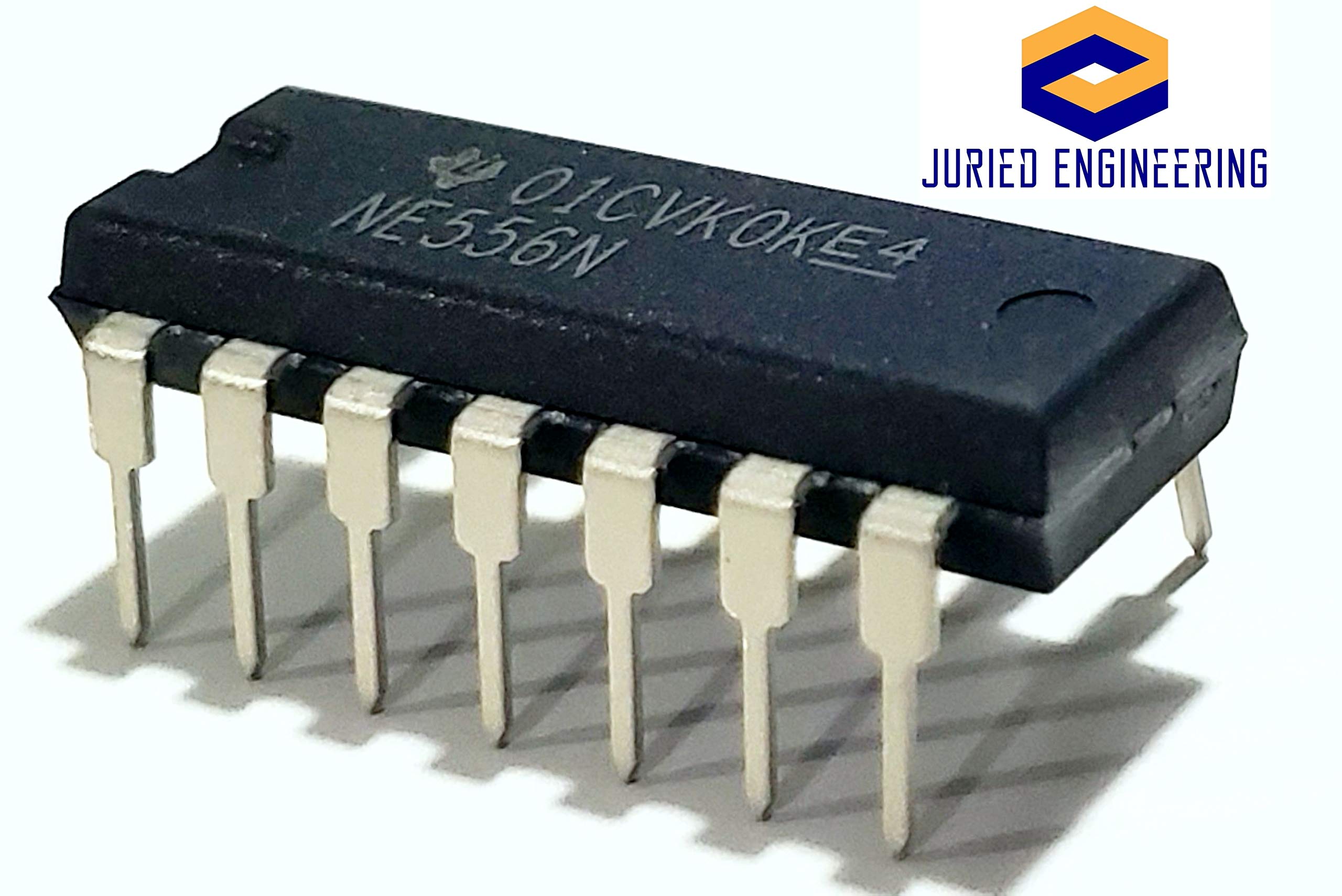 NE556N Dual Precision Timer IC - DIP-14 Package (1 Piece) for Breadboard Prototyping | Ideal for DIY Electronics, Timing Circuits & Arduino Projects