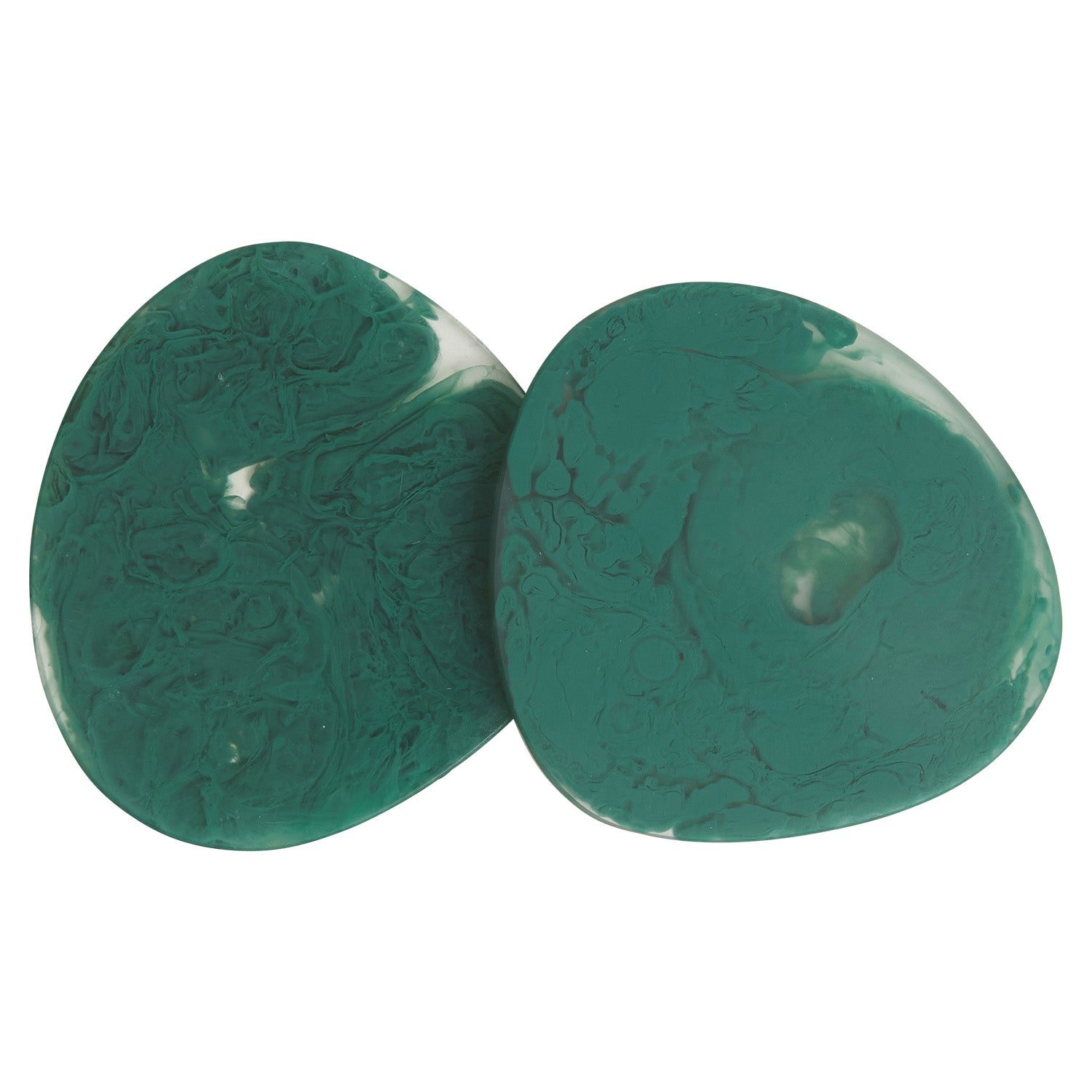 Fenella Coasters Set of 2 - Absorbent Cork Drink Coasters with Forest Design for Coffee Tables, Bars, and Home Decor