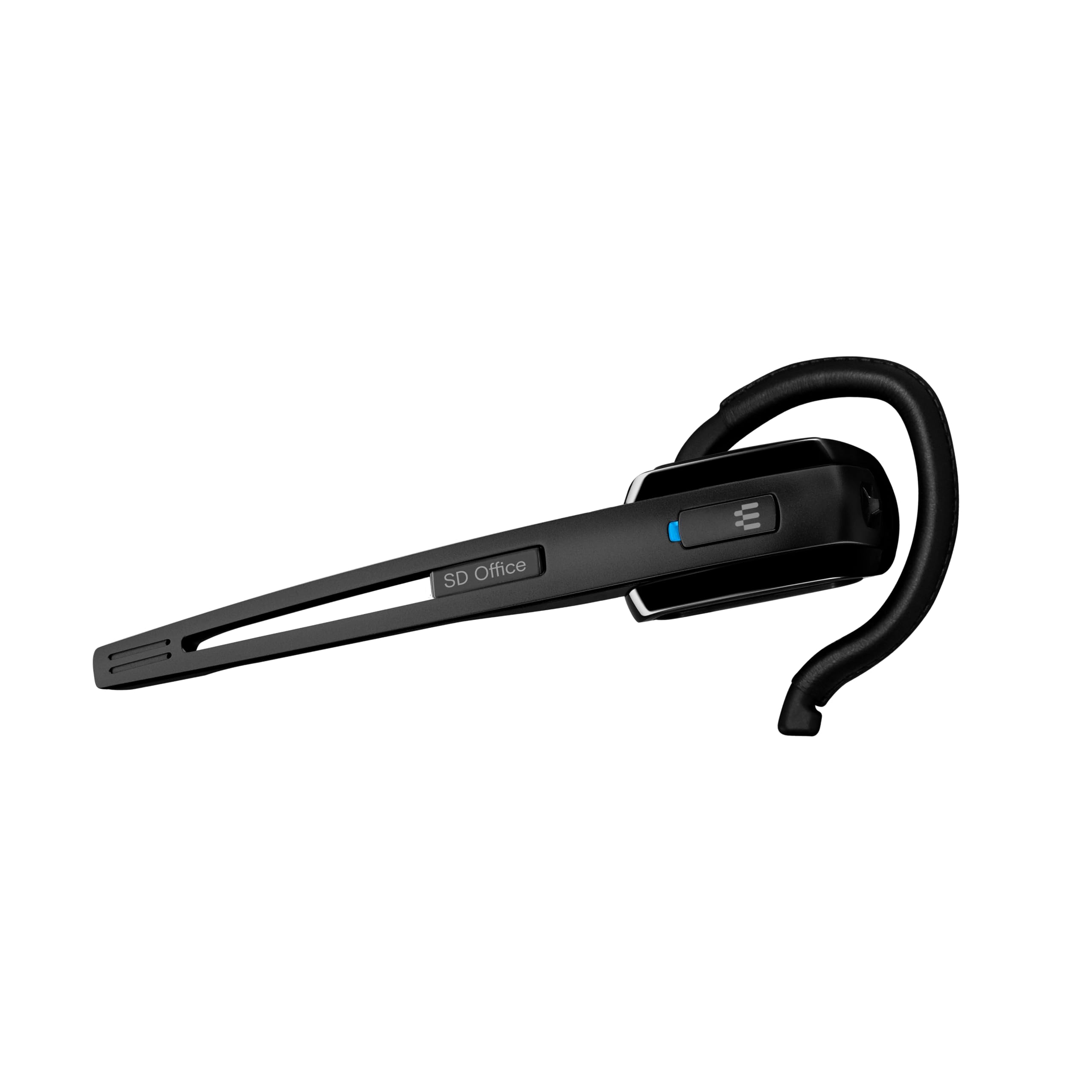 Sennheiser SD Office ML (506009) Wireless Headset - Single-Sided DECT Headset with Noise-Cancelling Mic for Desk Phone & Skype for Business, Adjustable Wearing Styles (Black) - Perfect for Office, Call Centers & Remote Work