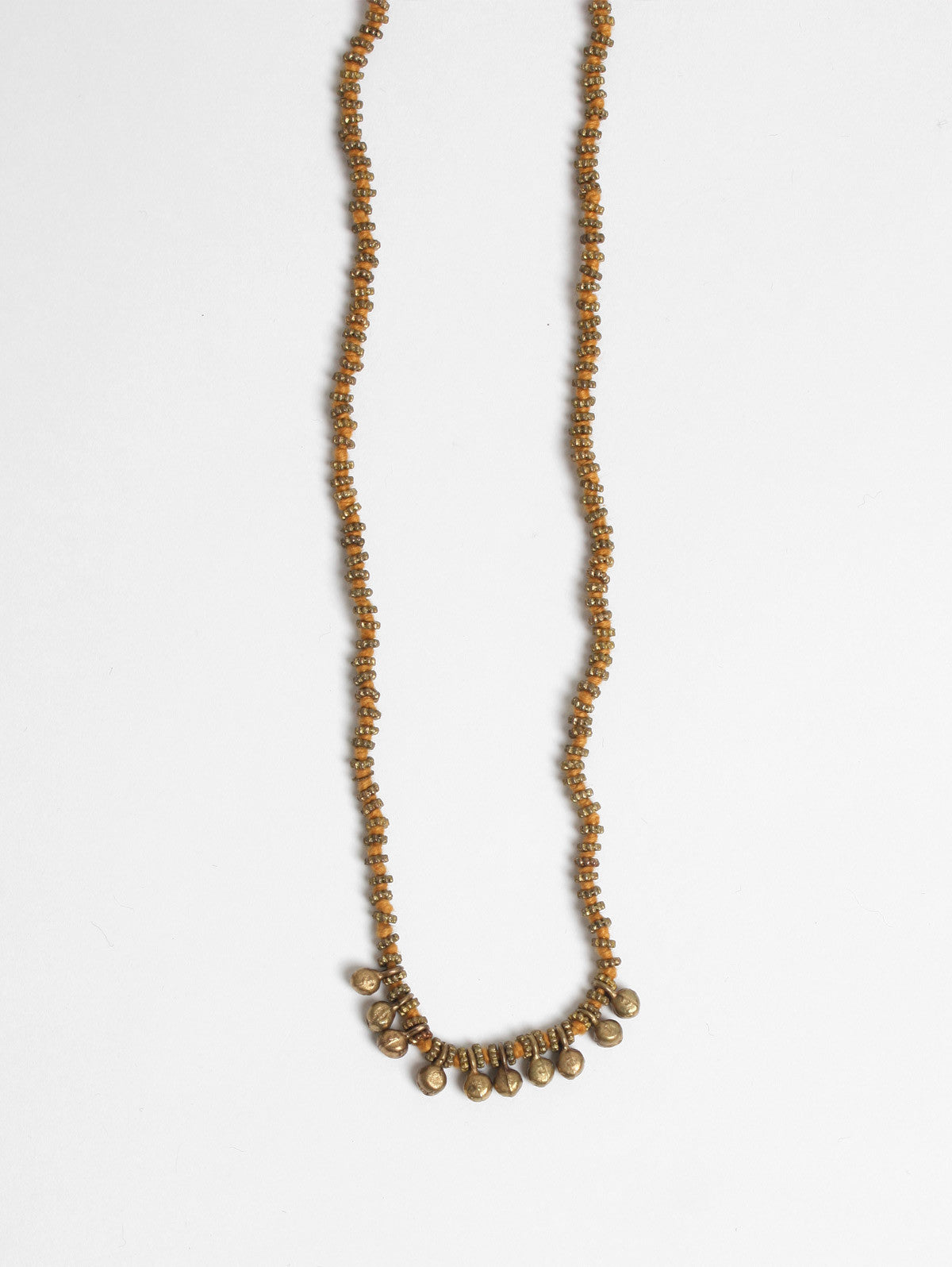 Kriti String of Bells Necklace - Elegant Bohemian Beaded Choker for Women | Perfect for Festivals, Weddings & Boho Fashion
