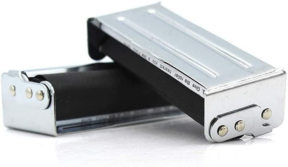 78mm Automatic Metal Cigarette Rolling Machine - Handheld Tobacco Roller Maker for Rolling Papers | Perfect for DIY Cigarettes, Home Use & Travel Smoking Accessories