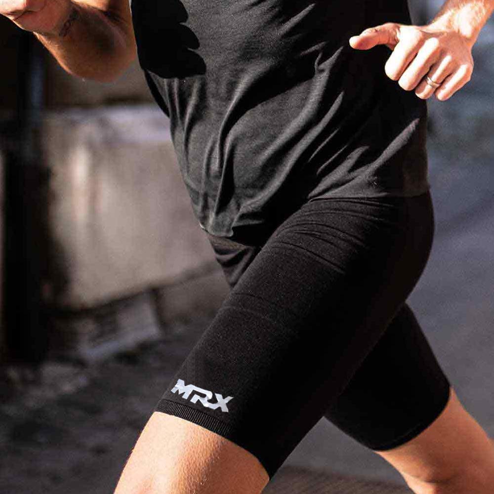 MRX Compression Shorts for Men & Women - High Performance Elastic Spandex Workout Shorts for Yoga, Running, Gym & Sports | Moisture Wicking & Breathable Activewear