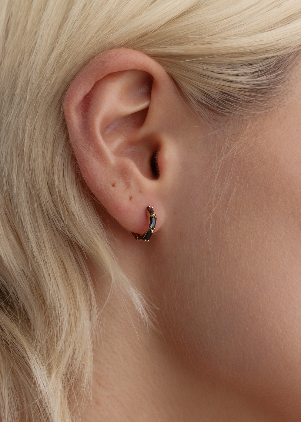 Alizee Elegant Gold Plated Hoop Earrings for Women - Perfect for Parties, Weddings & Everyday Wear