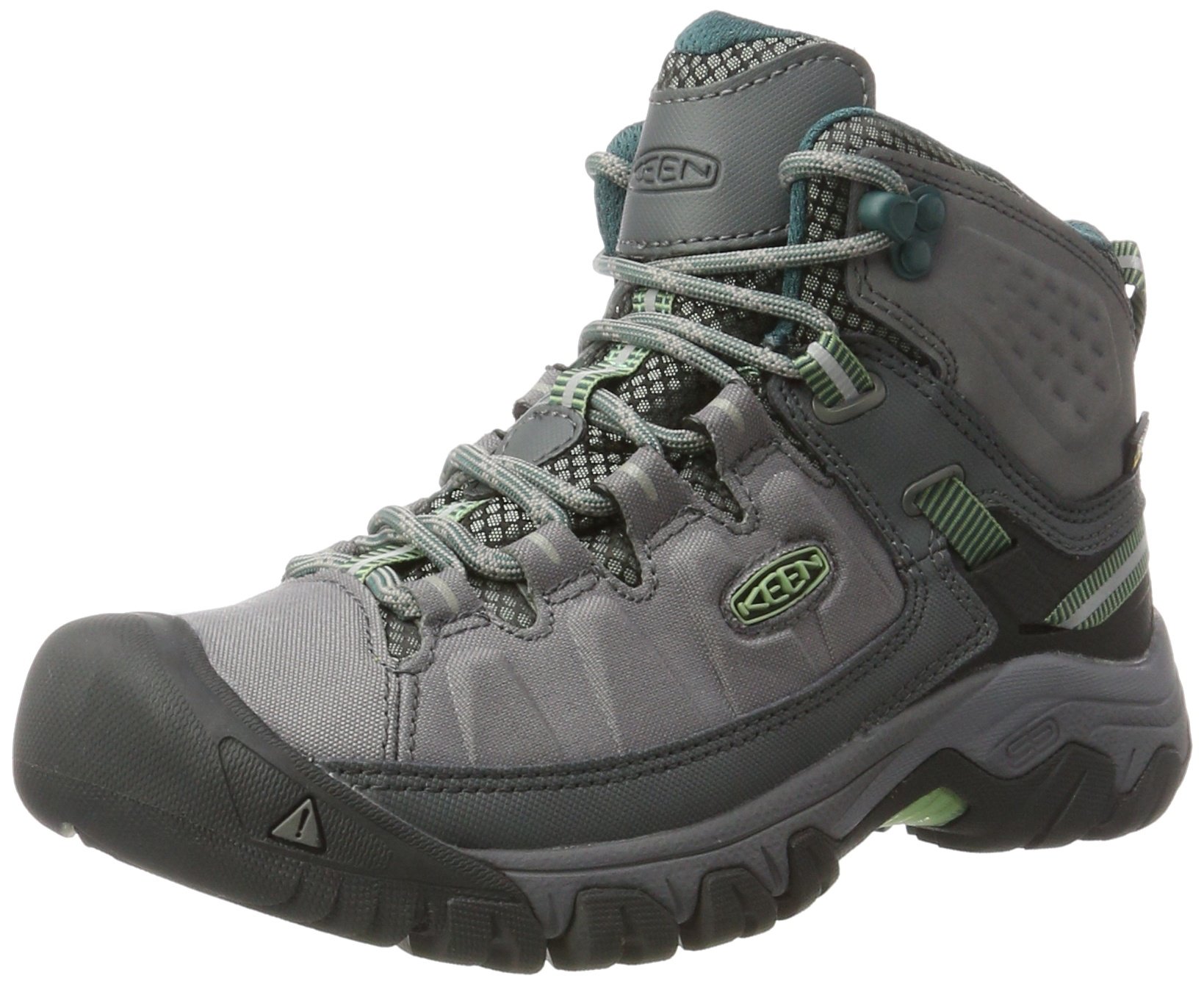 KEEN Women's Targhee Exp Mid WP Waterproof Hiking Boots - Size 7.5 US | High Rise Ankle Support for Outdoor Adventures, Trail Walking & Mountain Climbing