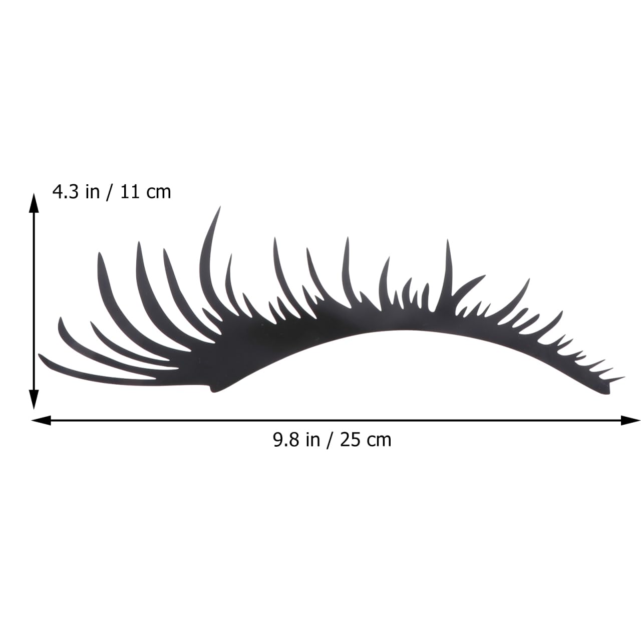 SEWACC 2 Pairs Car Headlight Eyelashes Stickers - Auto Fake Eyelash Decals for Car Body Decoration & Eyebrow Styling - Perfect for Car Shows, Themed Parties & Custom Vehicle Styling