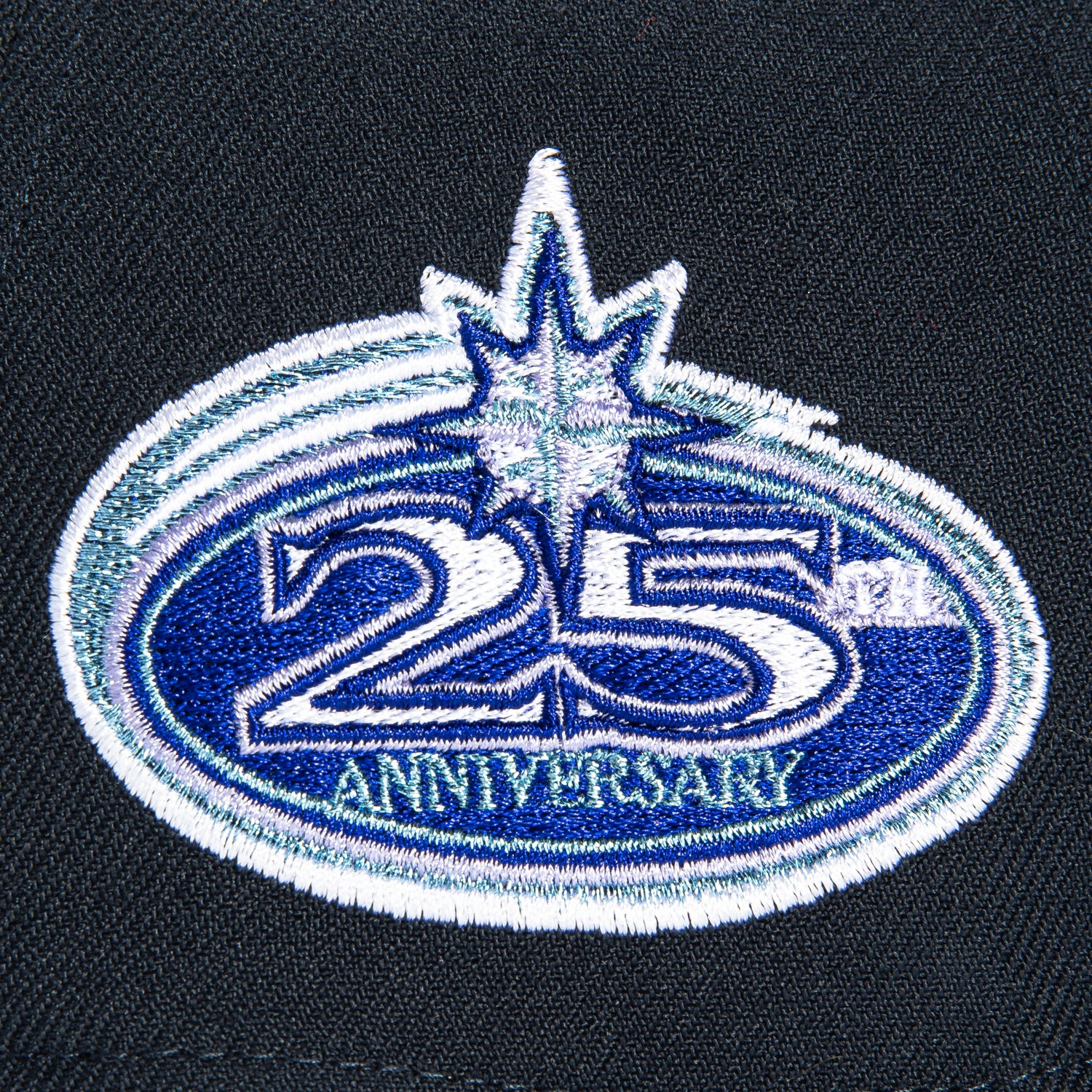 New Era 9Forty A-Frame Seattle Mariners 25th Anniversary Patch Snapback Baseball Cap - Navy Blue Adjustable Hat for Men & Women - Perfect for Baseball Games, Sports Events & Streetwear Fashion