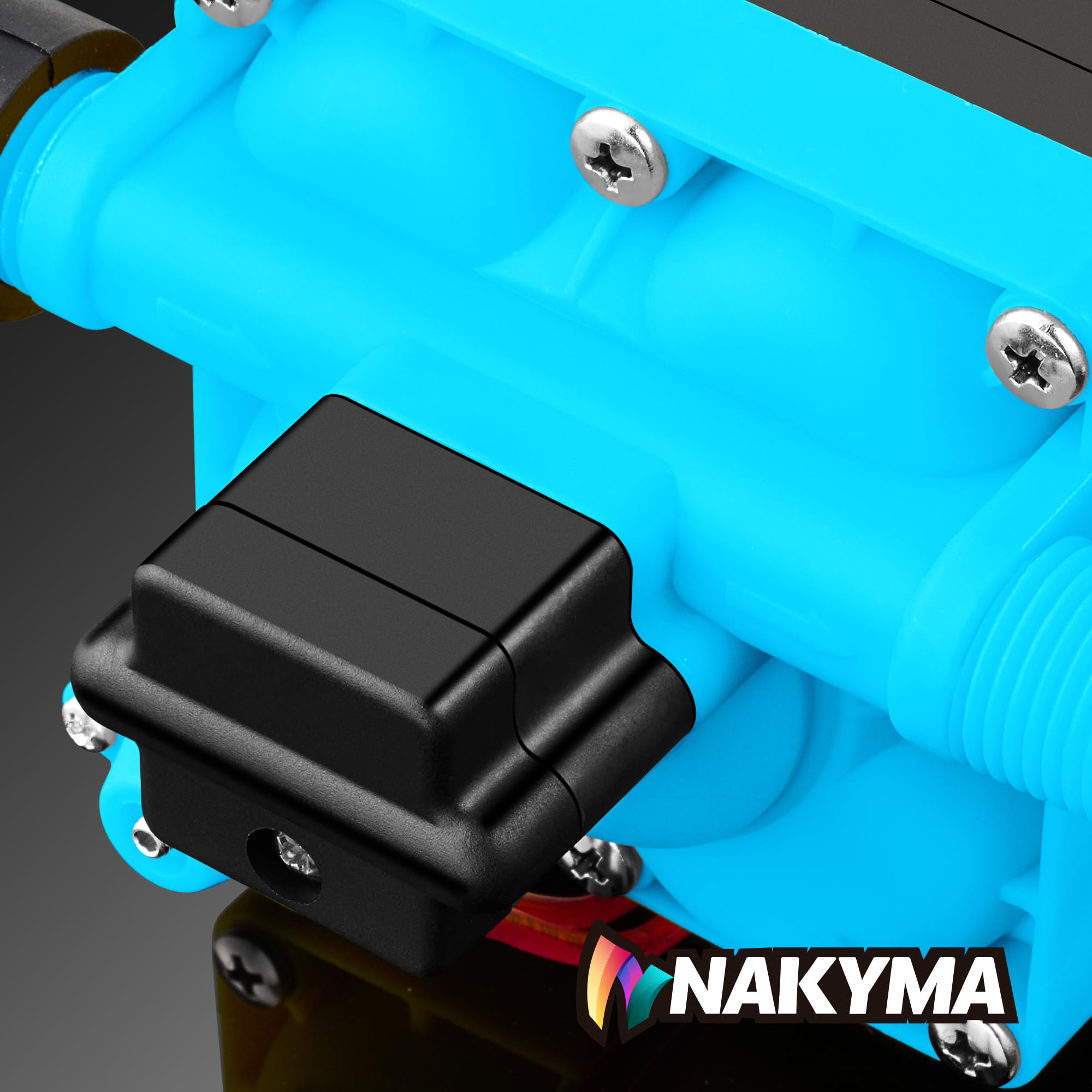 12V RV Water Pump 6.0 GPM 70 PSI High Pressure with Auto Switch - Fresh Water Pump for RV, Marine, Camping, Yacht & Garden Irrigation - Perfect for Off-Grid Living & Outdoor Adventures