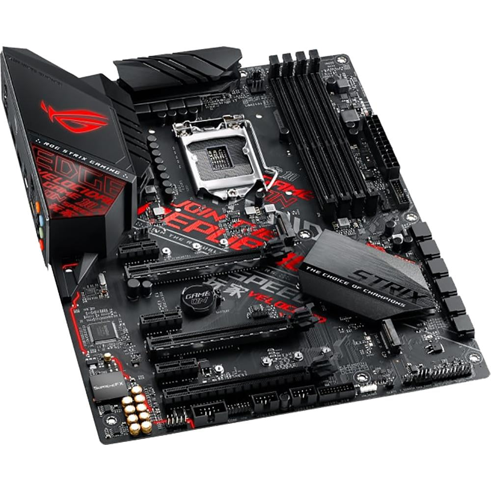 ASUS ROG STRIX Z390-H Gaming Motherboard - Intel LGA 1151, ATX Form Factor, DDR4, Dual M.2, USB 3.1 Gen2 - Perfect for PC Gaming & High Performance Computing