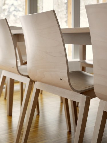 Stockholm Side Chair by Ton - Modern Wooden Dining Chair for Kitchen, Restaurant & Office - Scandinavian Design with Comfortable Seat & Sturdy Frame