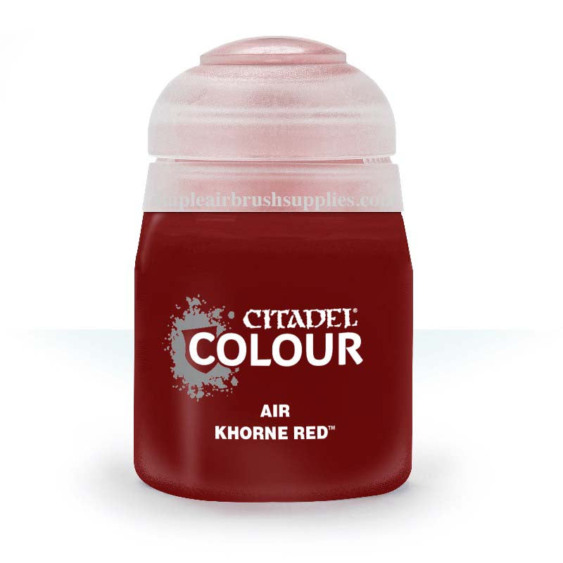 Citadel Air Khorne Red - Premium Acrylic Paint for Miniatures & Warhammer Models - Perfect for Tabletop Gaming & Hobby Painting