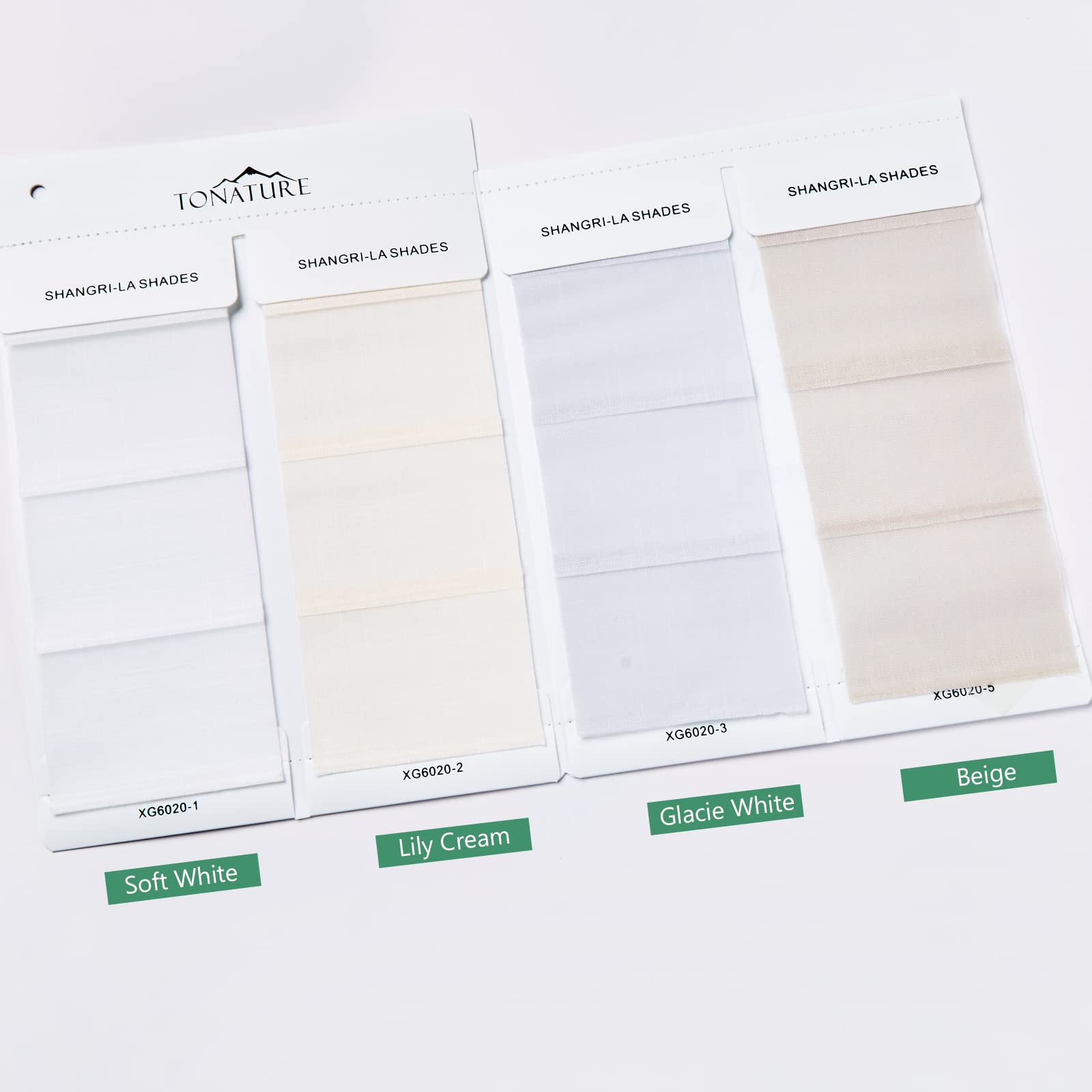 Shangri-La Roller Shades, Blinds & Curtains Fabric Samples - Premium Window Treatment Swatches for Home Decor & Interior Design - Perfect for Living Room, Bedroom, and Office Window Coverings