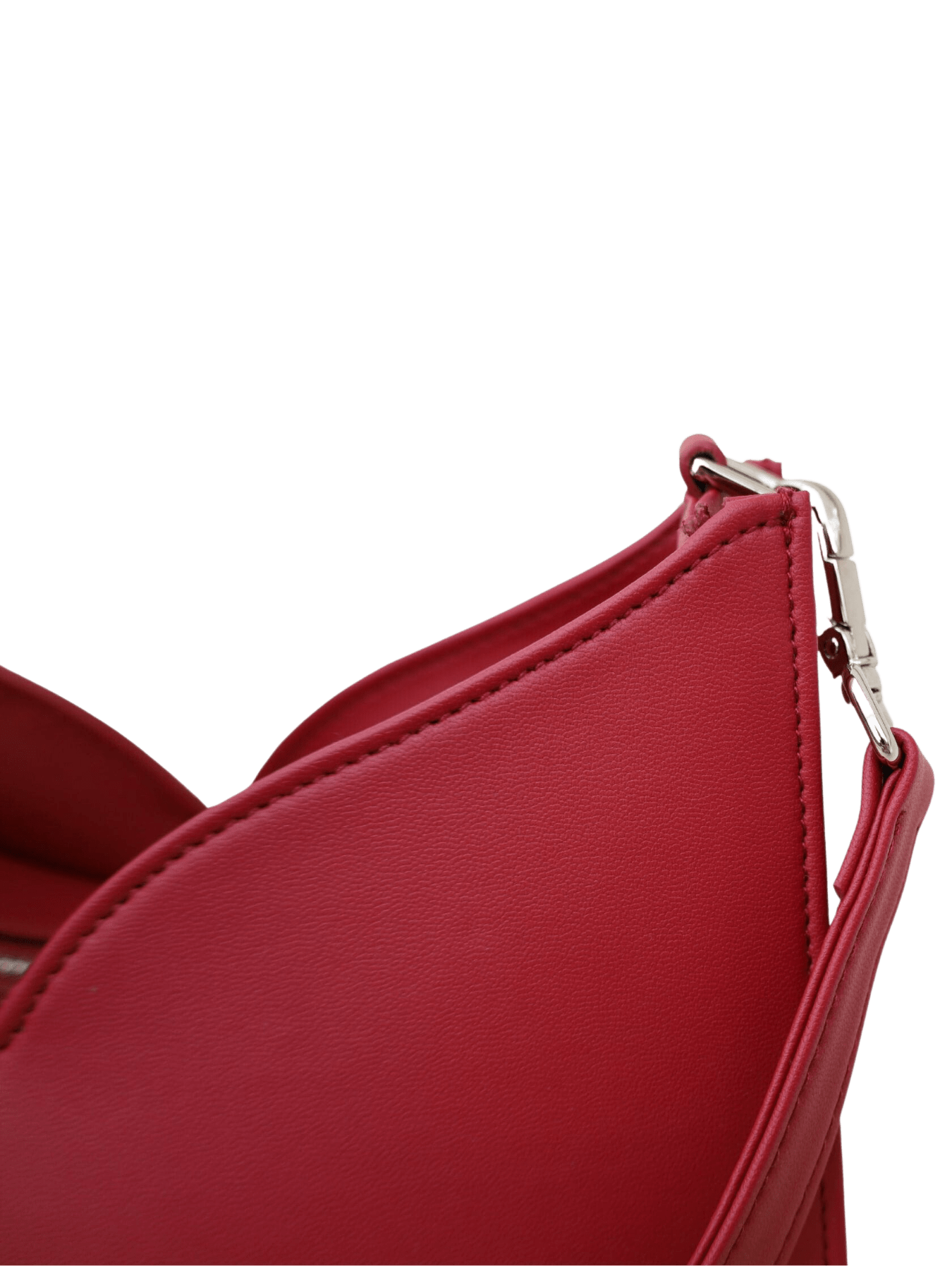 Lerisa Vegan Leather Crossbody Bag for Women | Grape Red | Stylish & Eco-Friendly Purse for Everyday Use, Travel & Shopping