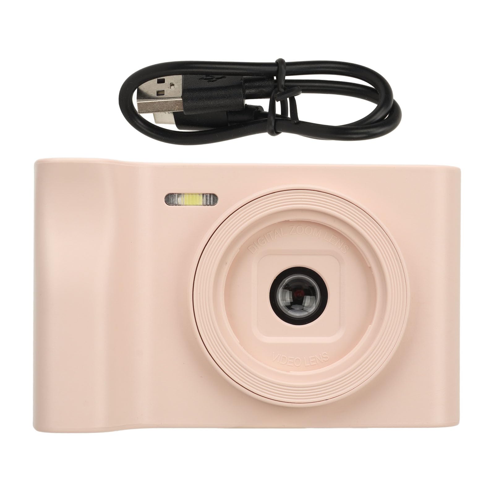 2.8 Inch 1080P HD Portable Digital Video Camera with 8X Zoom, 20MP Vlogging Camera - Perfect for YouTube Vlogging, Travel Recording, Family Moments & Daily Life Capture (Pink)