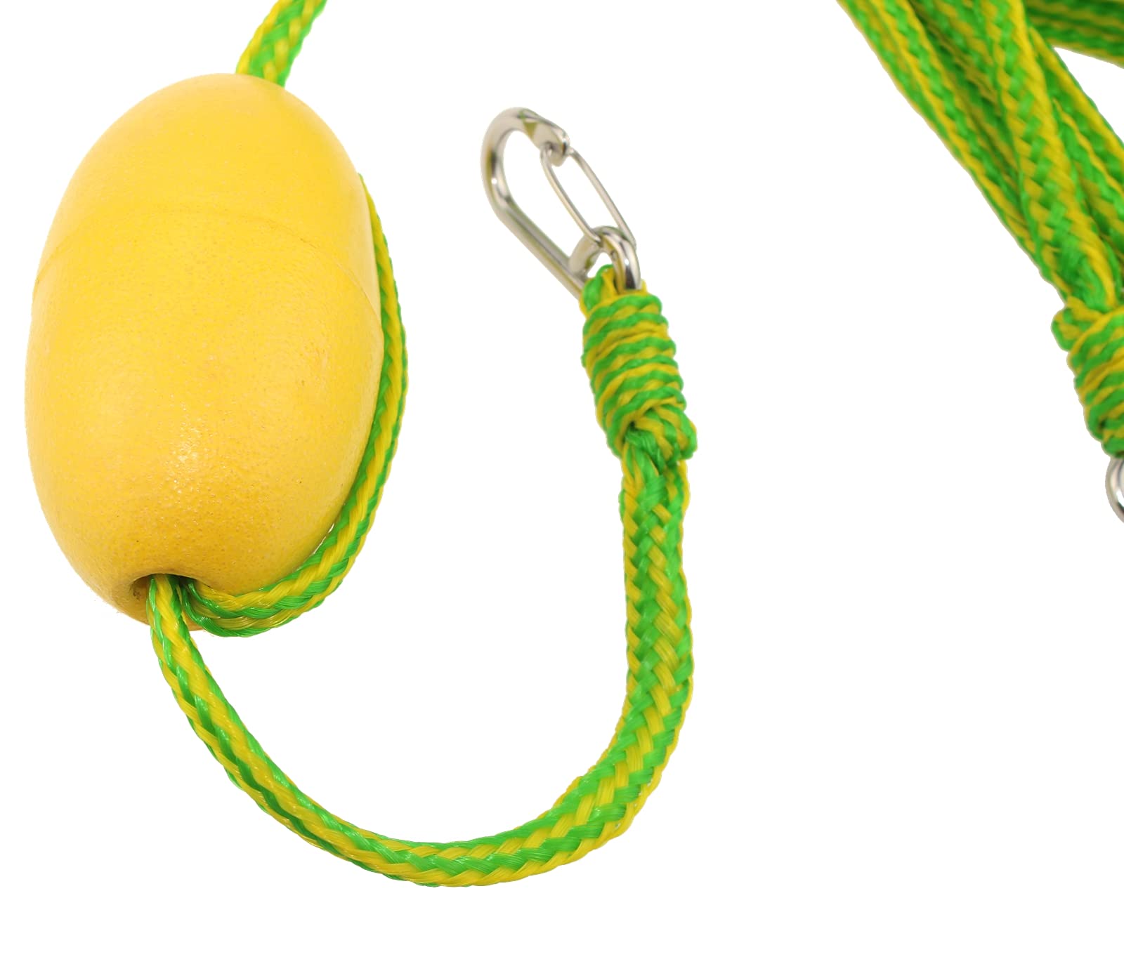 MOOCY Heavy Duty Screw Anchor System for Small Boats, PWC, Kayaks, Canoes & Stand Up Paddle Boards (SUP) | Includes 16-Ft Marine-Grade Anchor Rope, Buoy Float & Carabiner Clip | Perfect for Beach Camping, Fishing & Water Sports