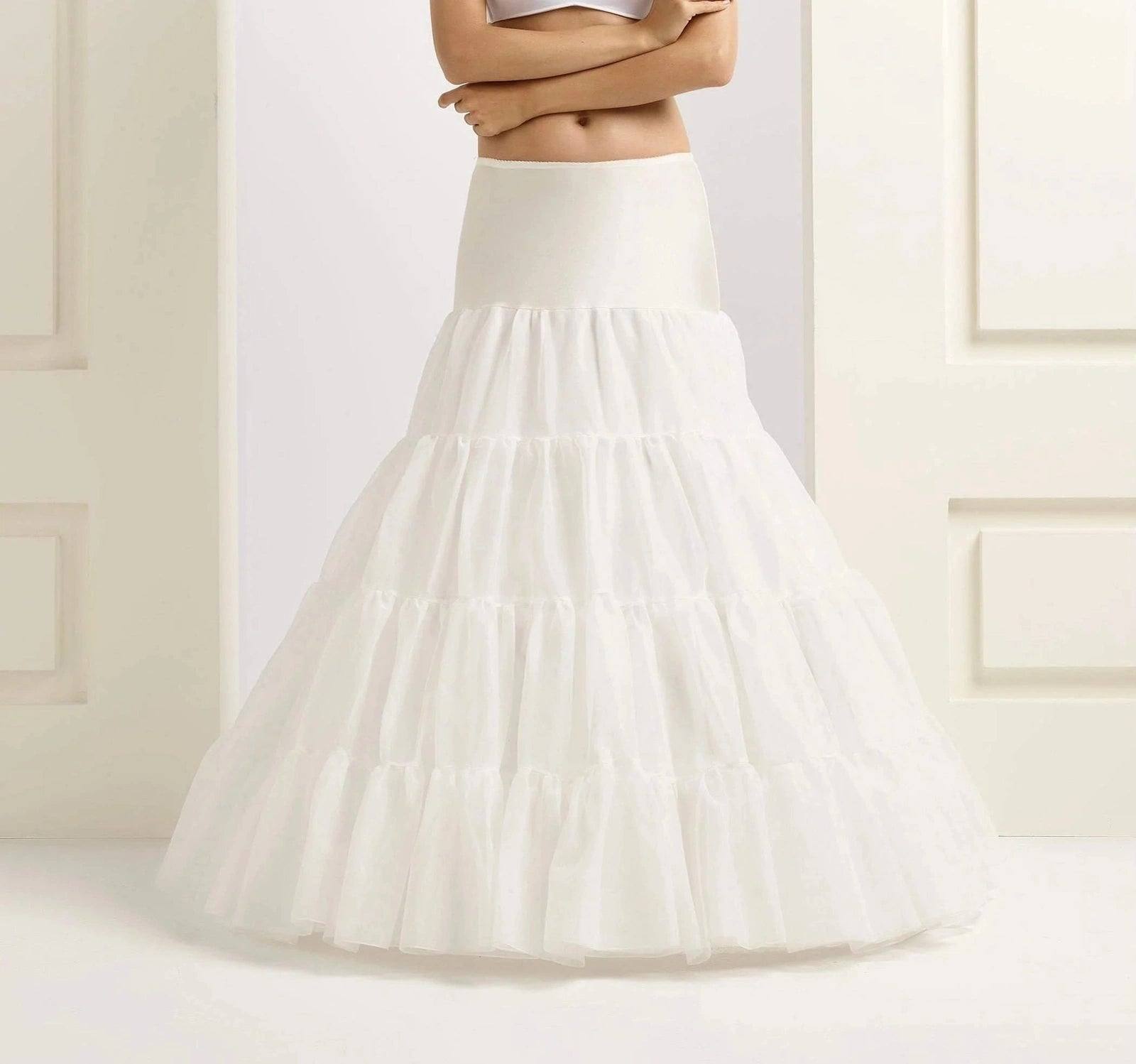 Brides Hooped Petticoat for Wedding Dresses - Crinoline Underskirt H6 320 for Ball Gown & A-Line Dresses | Perfect for Bridal, Prom & Formal Events