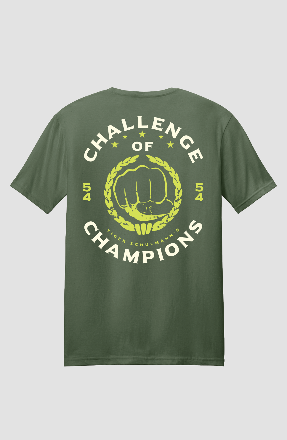 Challenge of Champions 54 Tee - Premium Cotton T-Shirt for Men - Comfortable & Stylish Casual Wear for Sports, Gaming & Everyday Use