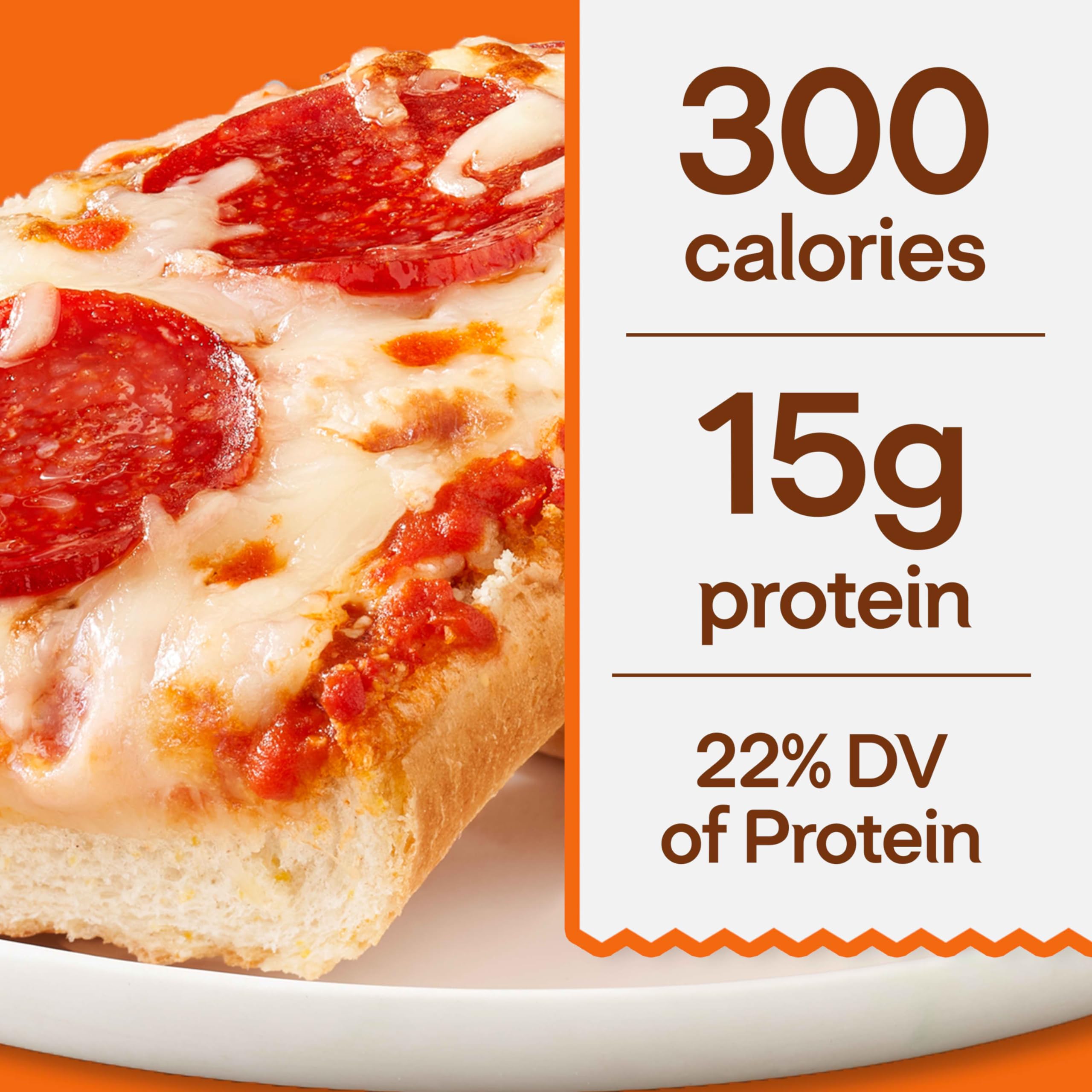 Lean Cuisine French Bread Pepperoni Pizza 5.25 oz (12 Pack) - Frozen Microwaveable Meal for Quick Lunches, Office Snacks & Busy Weeknights