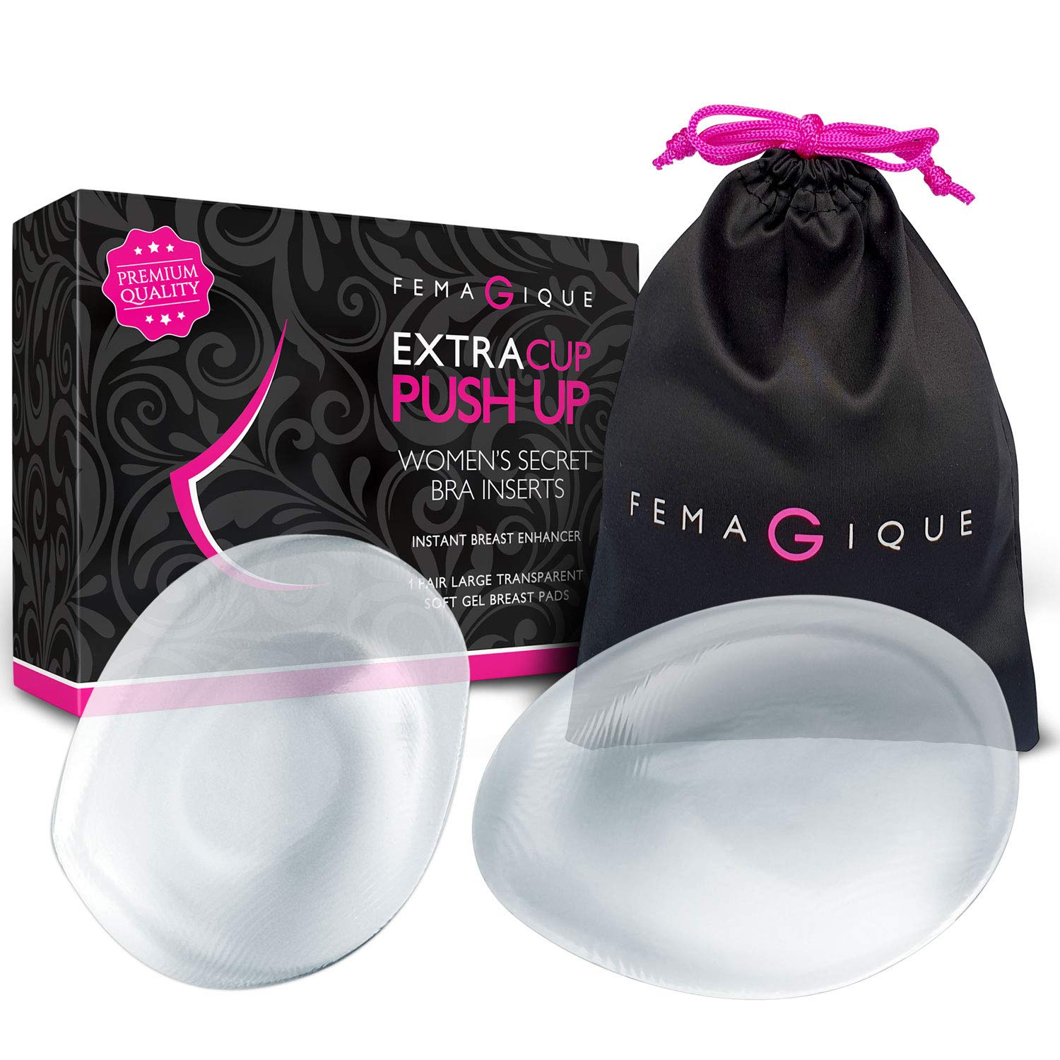Push Up Silicone Gel Bra Inserts - Cleavage Enhancer Pads for Women | Perfect for Dresses, Swimsuits & Special Occasions