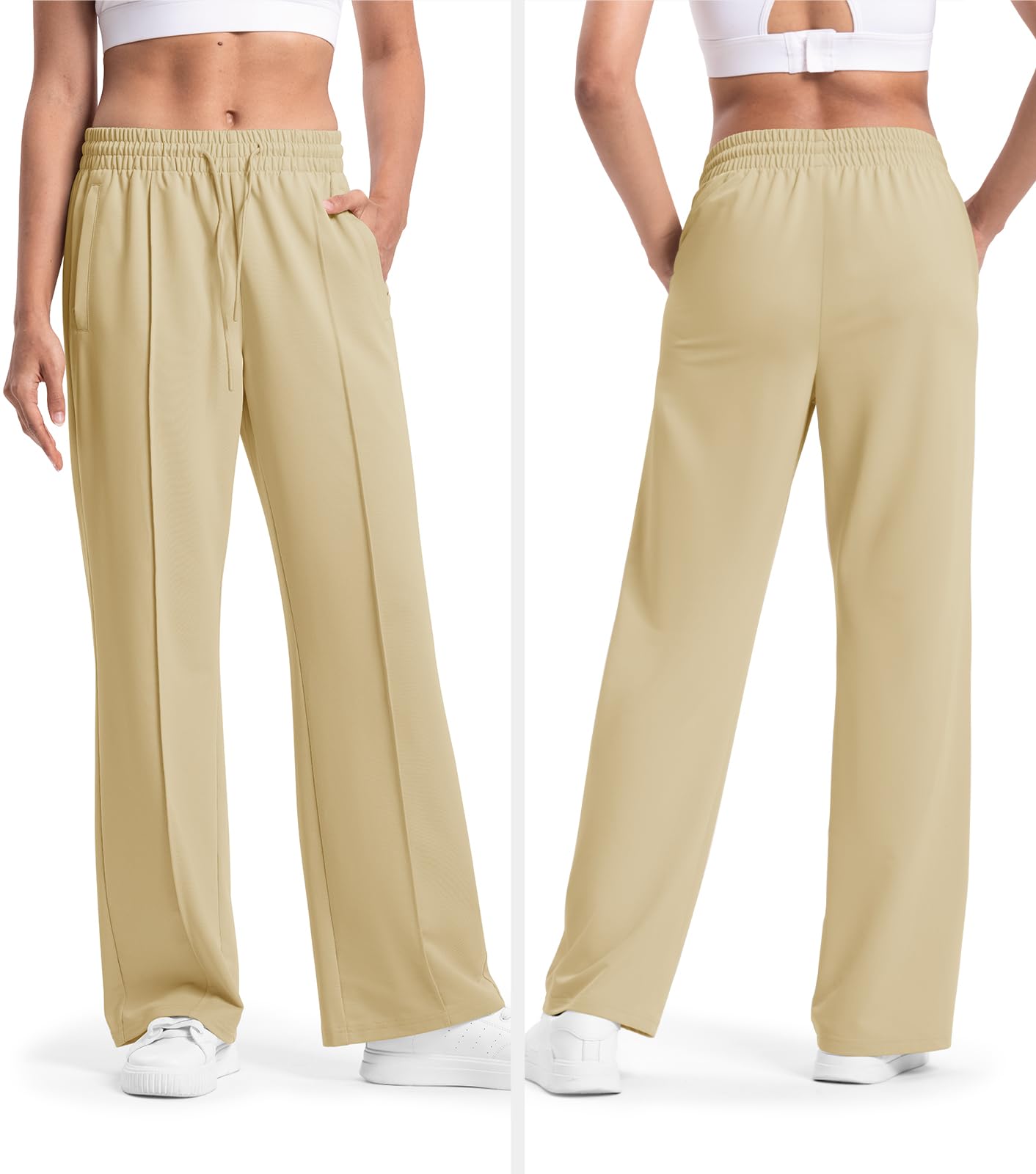 Rdruko Women's 2-Piece Sweatsuit Set - Soft Lounge Pants & Hoodie Outfit for Yoga, Travel & Casual Wear | Comfortable Athleisure Matching Tracksuit