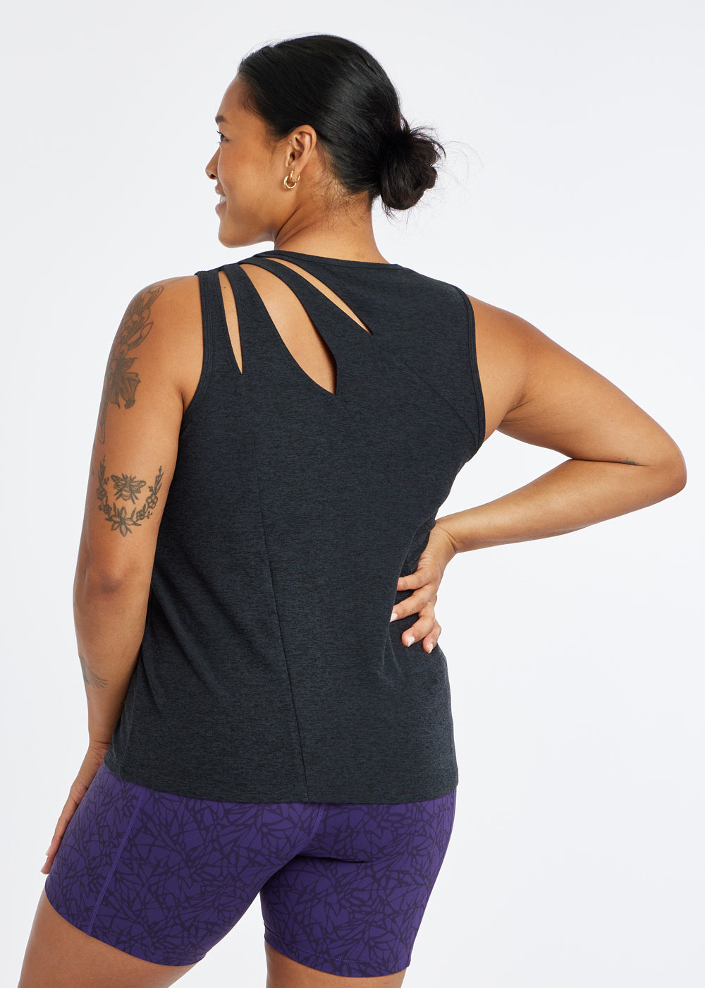 Lux Wing Tank Top for Women - Breathable Summer Sleeveless Shirt, Lightweight Casual Blouse for Gym, Yoga, Beach & Everyday Wear
