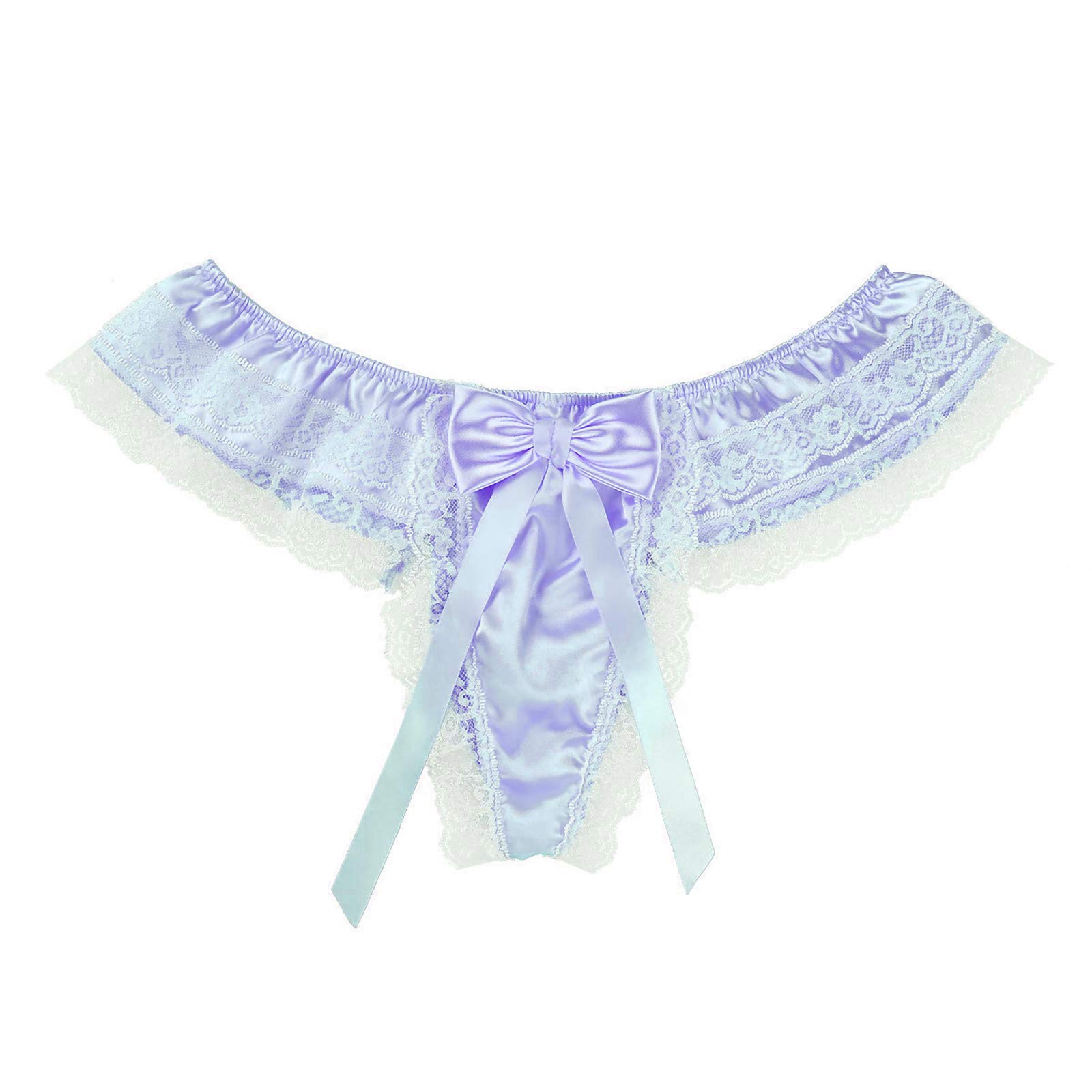 Sexy Lace Thong Underwear for Women - Comfortable G-String Panties with Open Back Design - Perfect for Lingerie Sets, Sensual Moments & Special Occasions